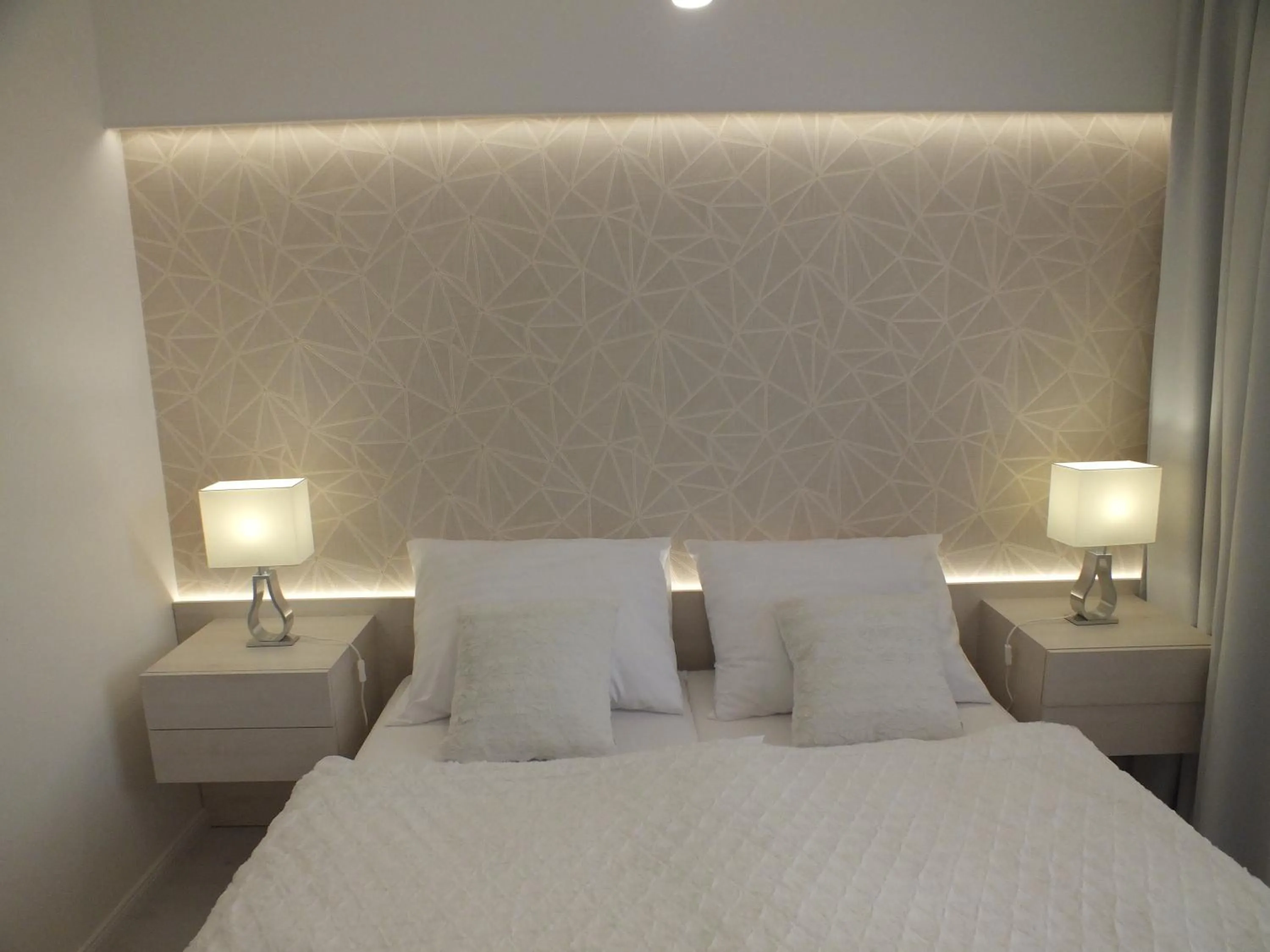 Bed in Hotel Artin