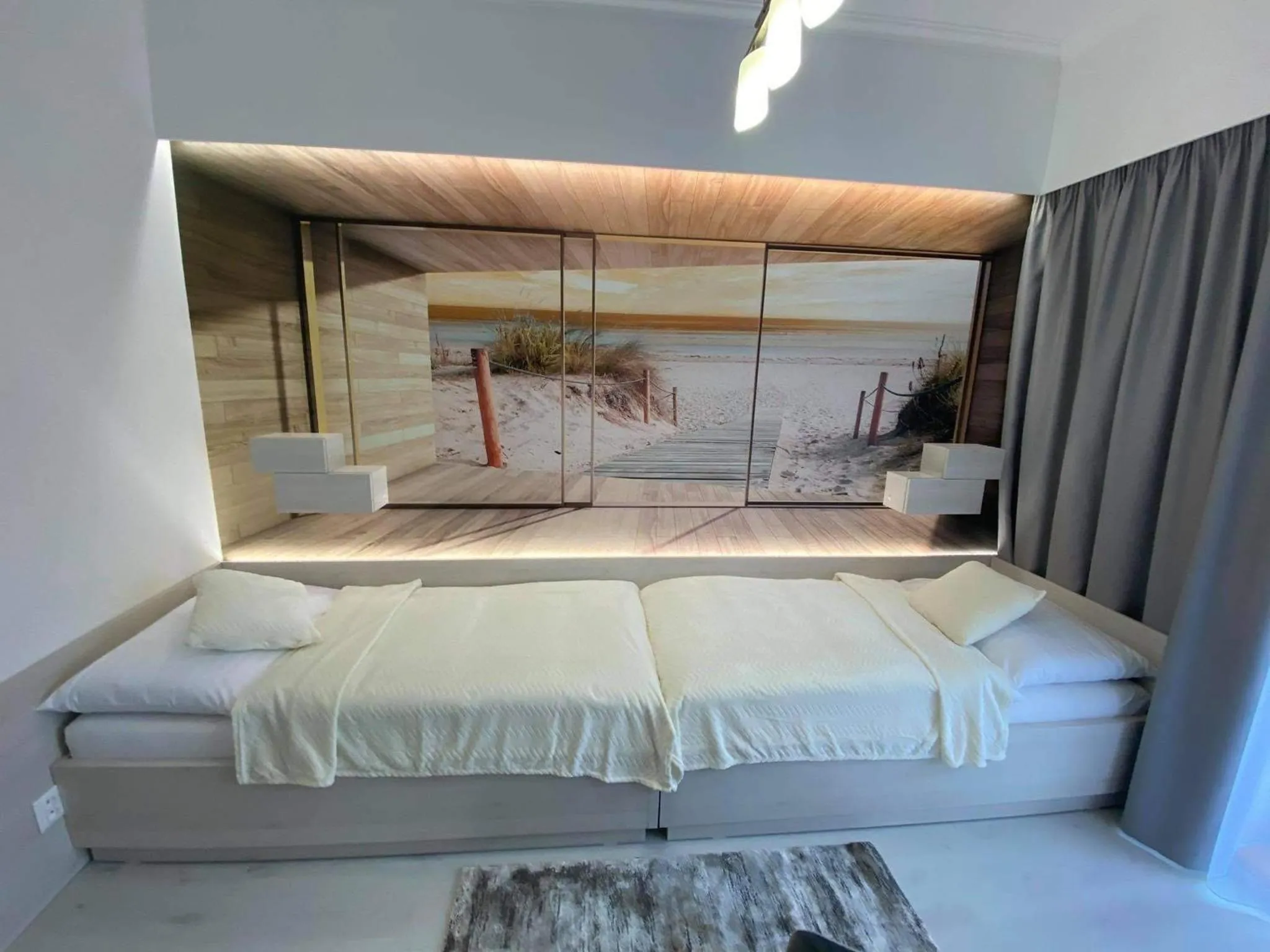 Bed in Hotel Artin