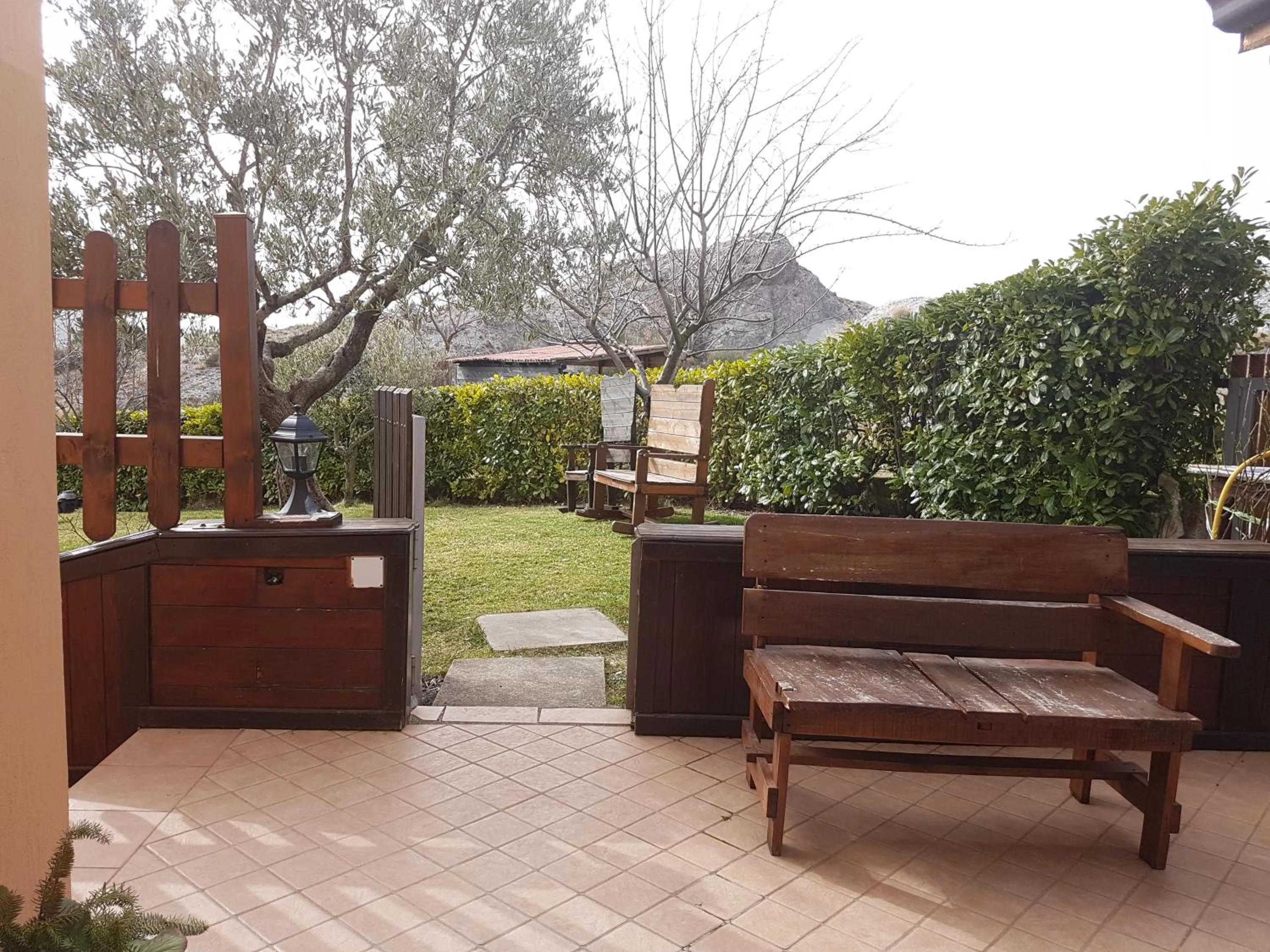 Patio in Le Chalet del Pollino