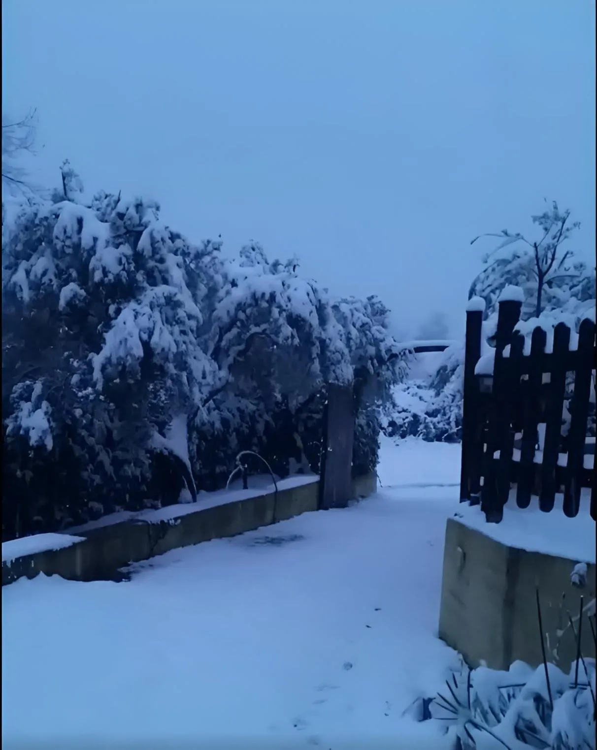 Winter in Le Chalet del Pollino