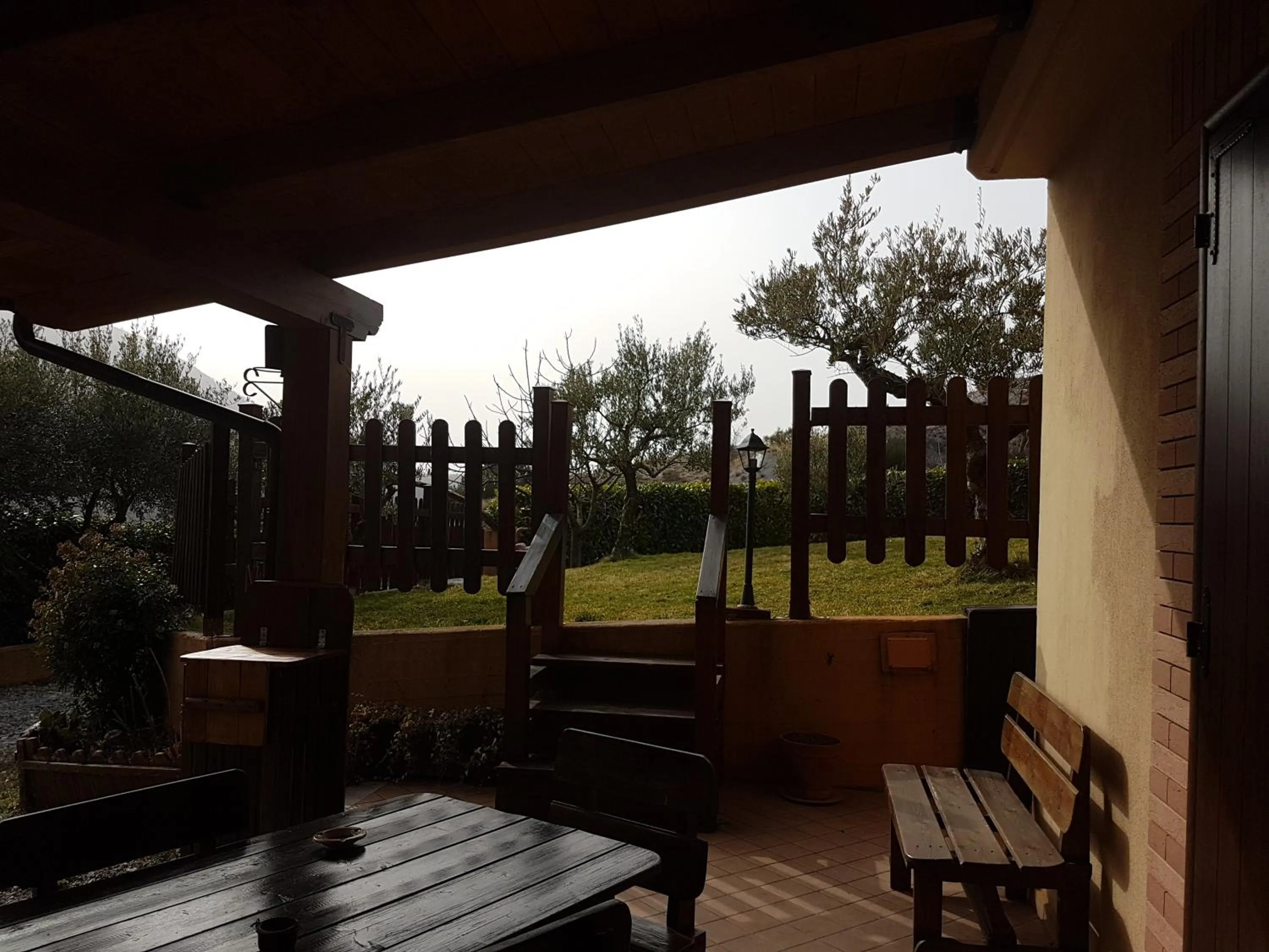 Patio in Le Chalet del Pollino