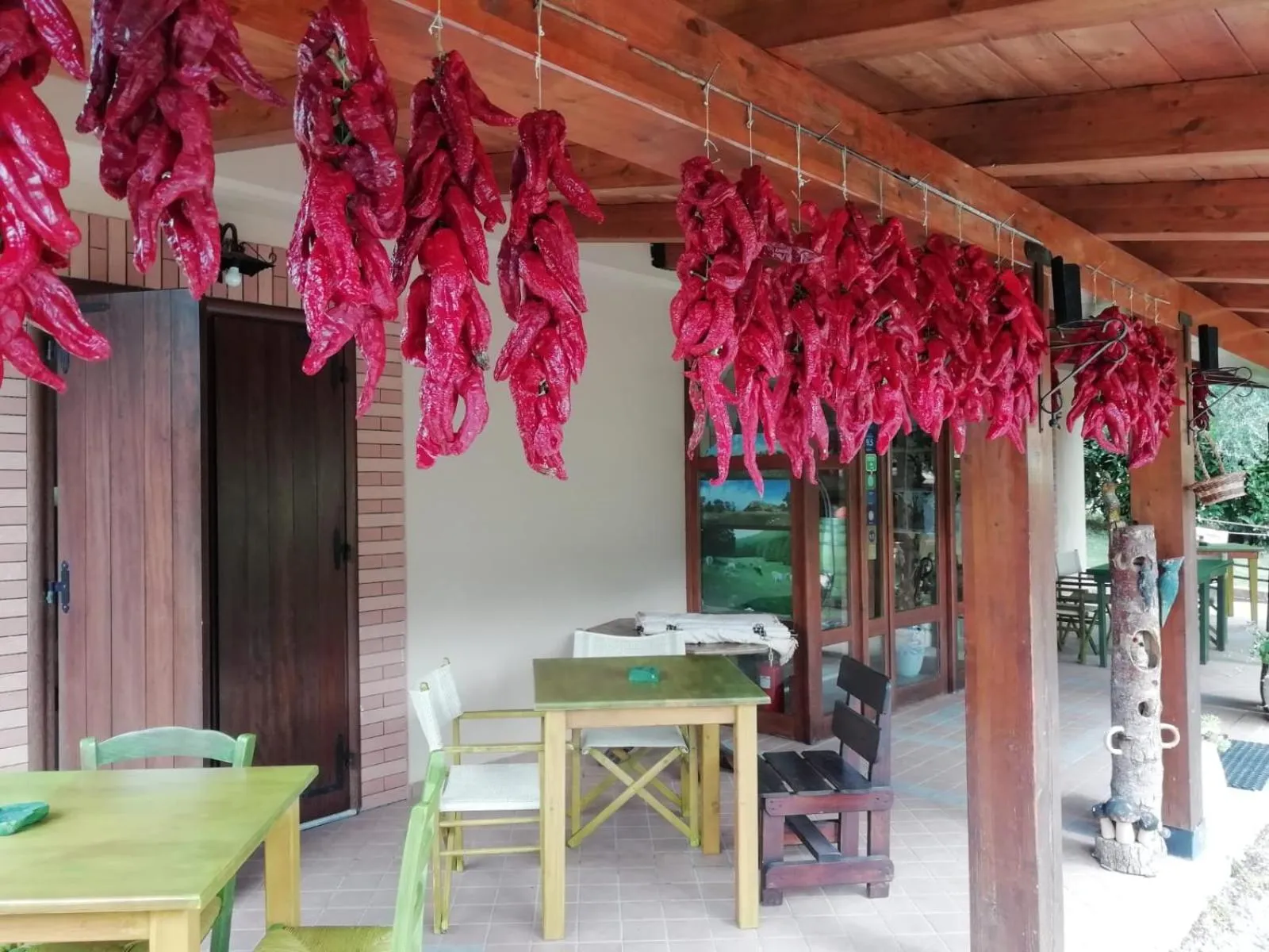 Patio in Le Chalet del Pollino