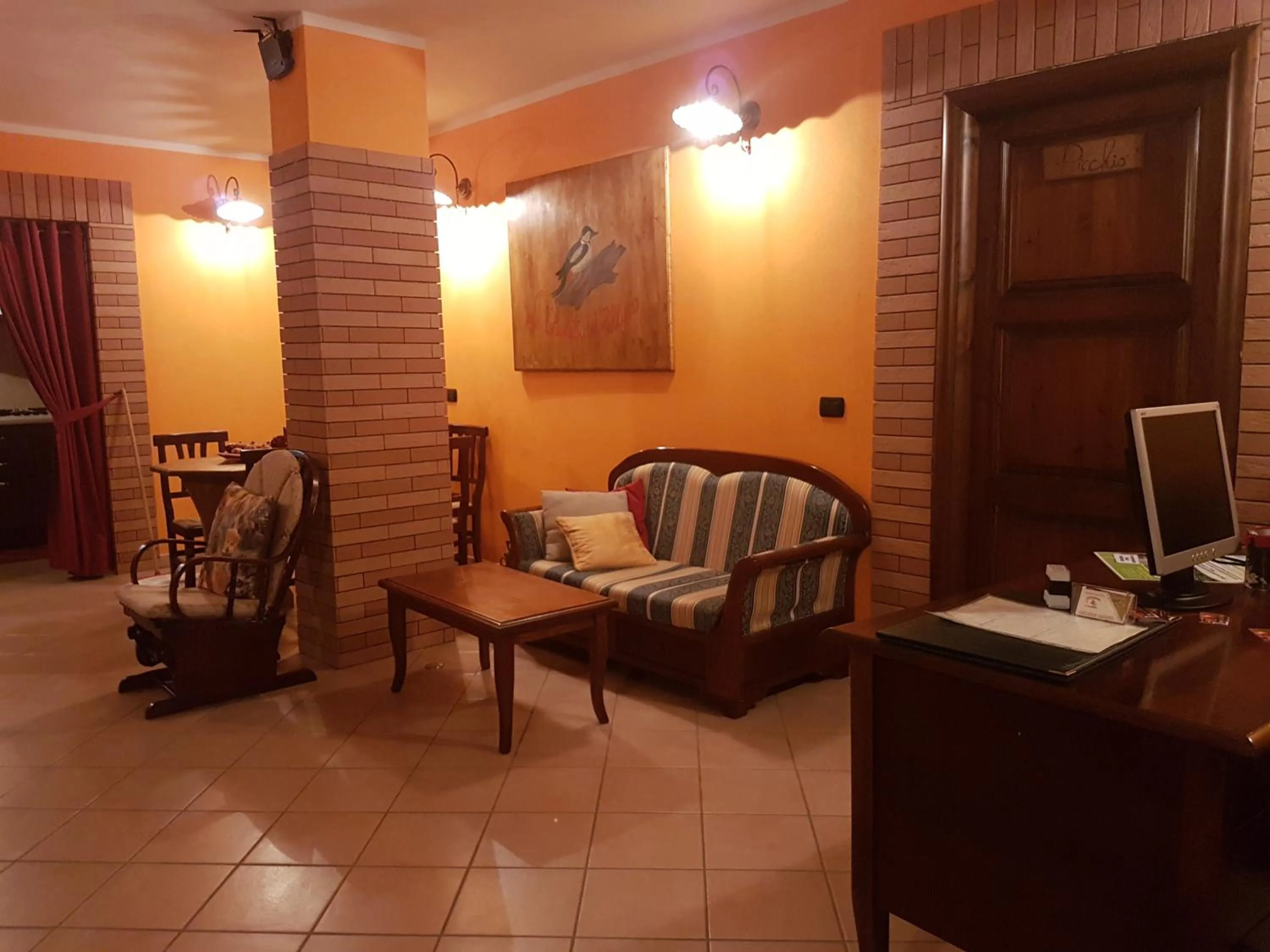 Living room in Le Chalet del Pollino