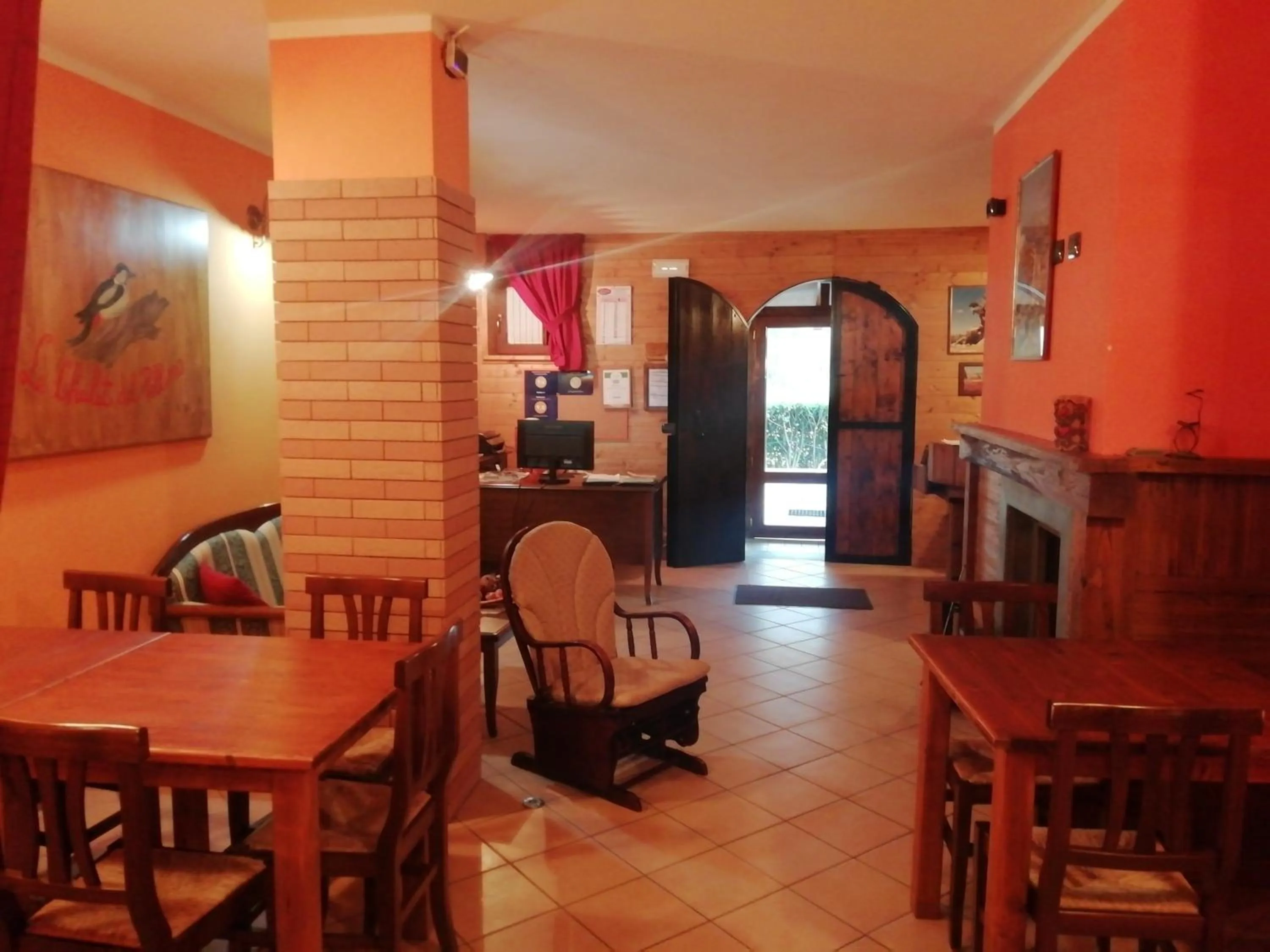 Living room in Le Chalet del Pollino
