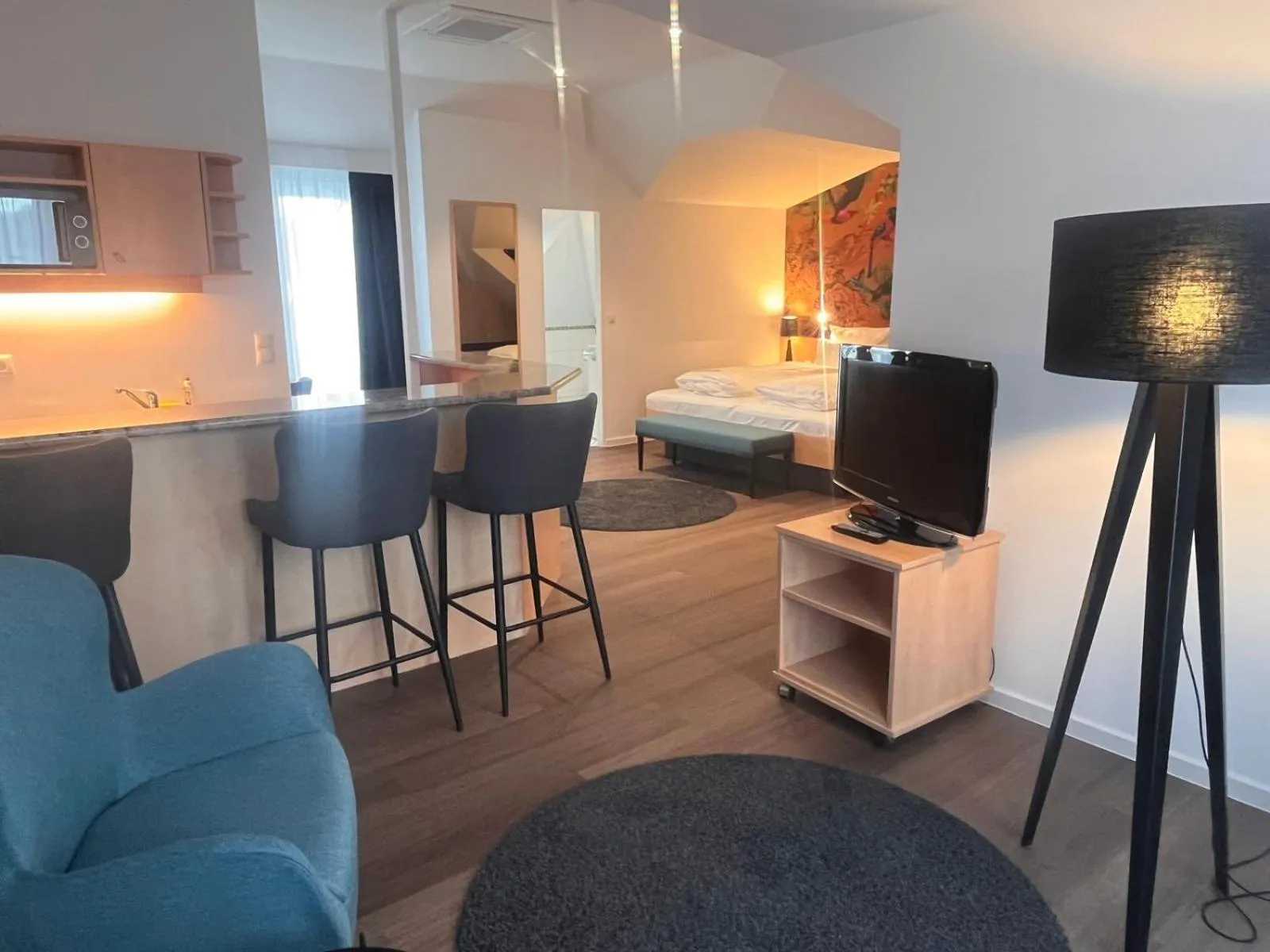 Bed in Parkhotel Bad Homburg