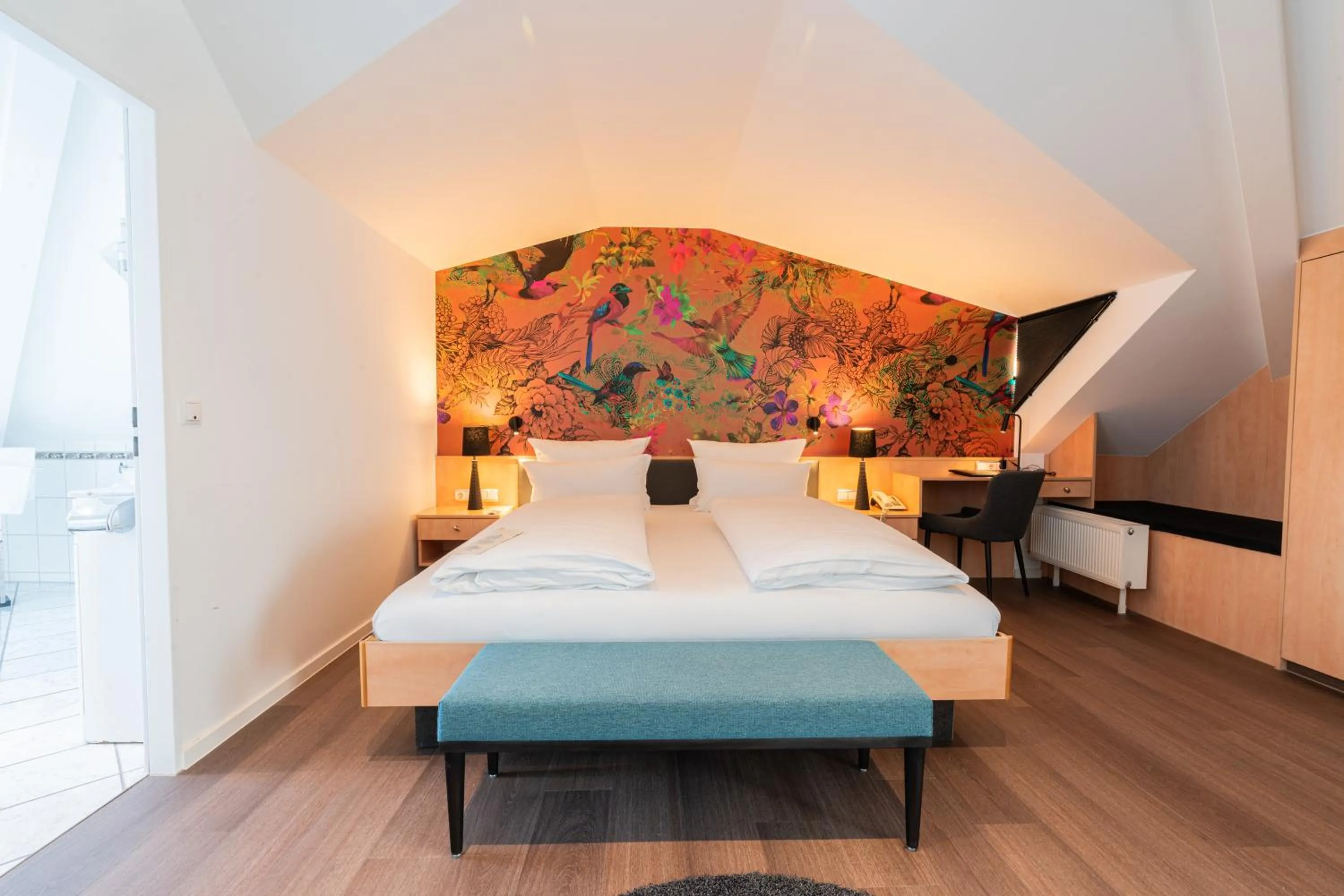 Bed in Parkhotel Bad Homburg