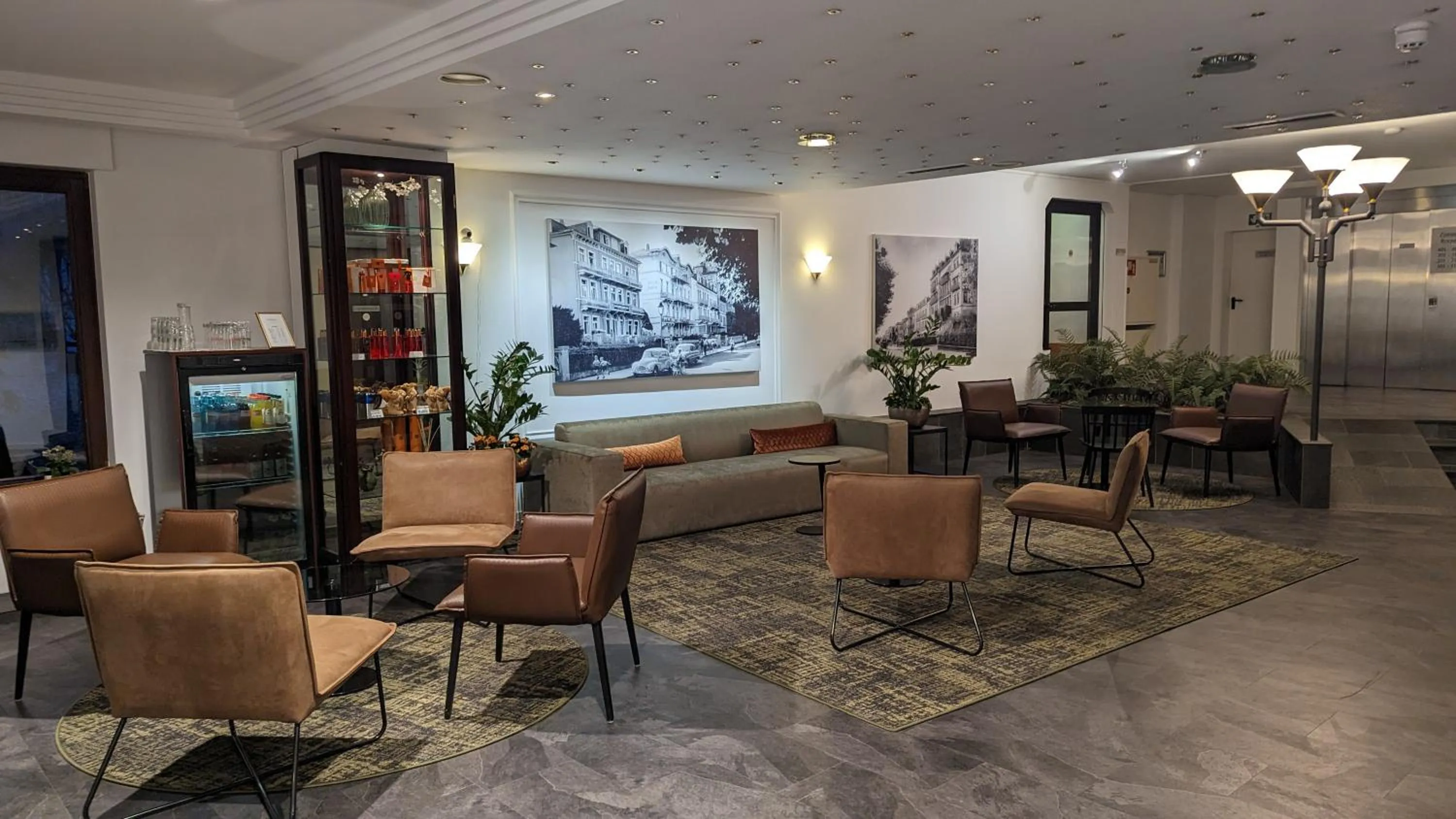 Lobby or reception in Parkhotel Bad Homburg