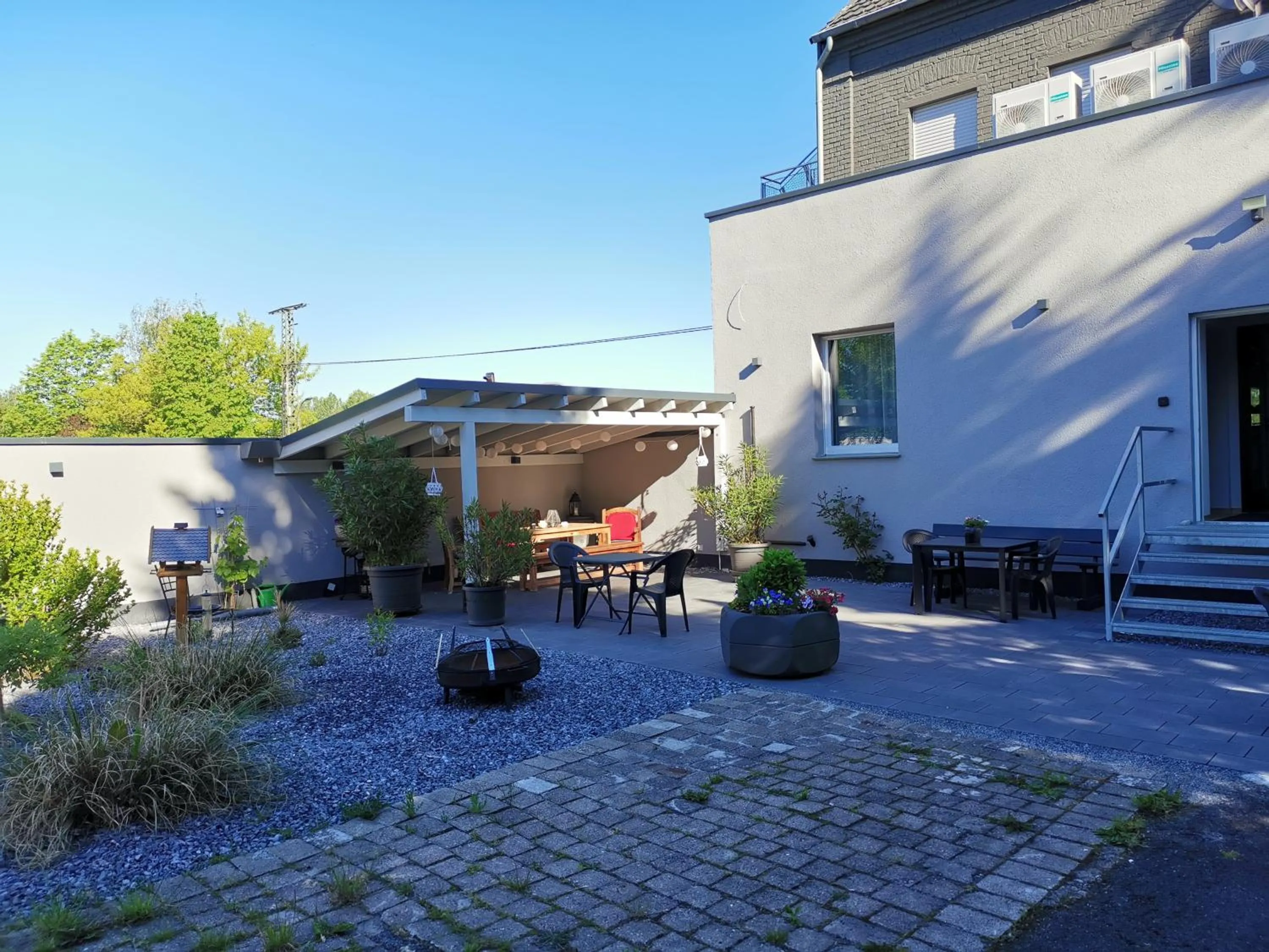 Patio in Hotel Zu Freunden