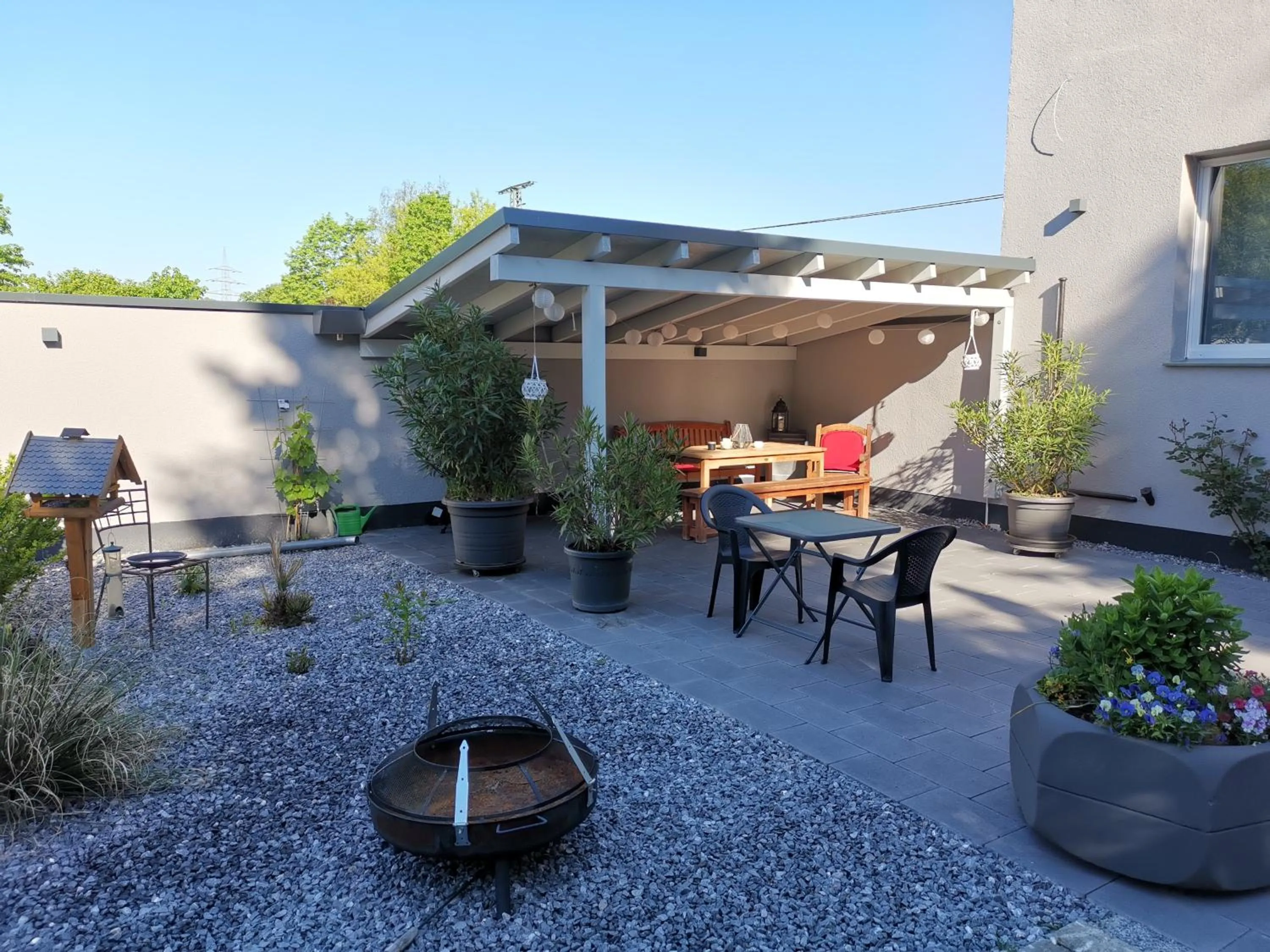 Patio in Hotel Zu Freunden