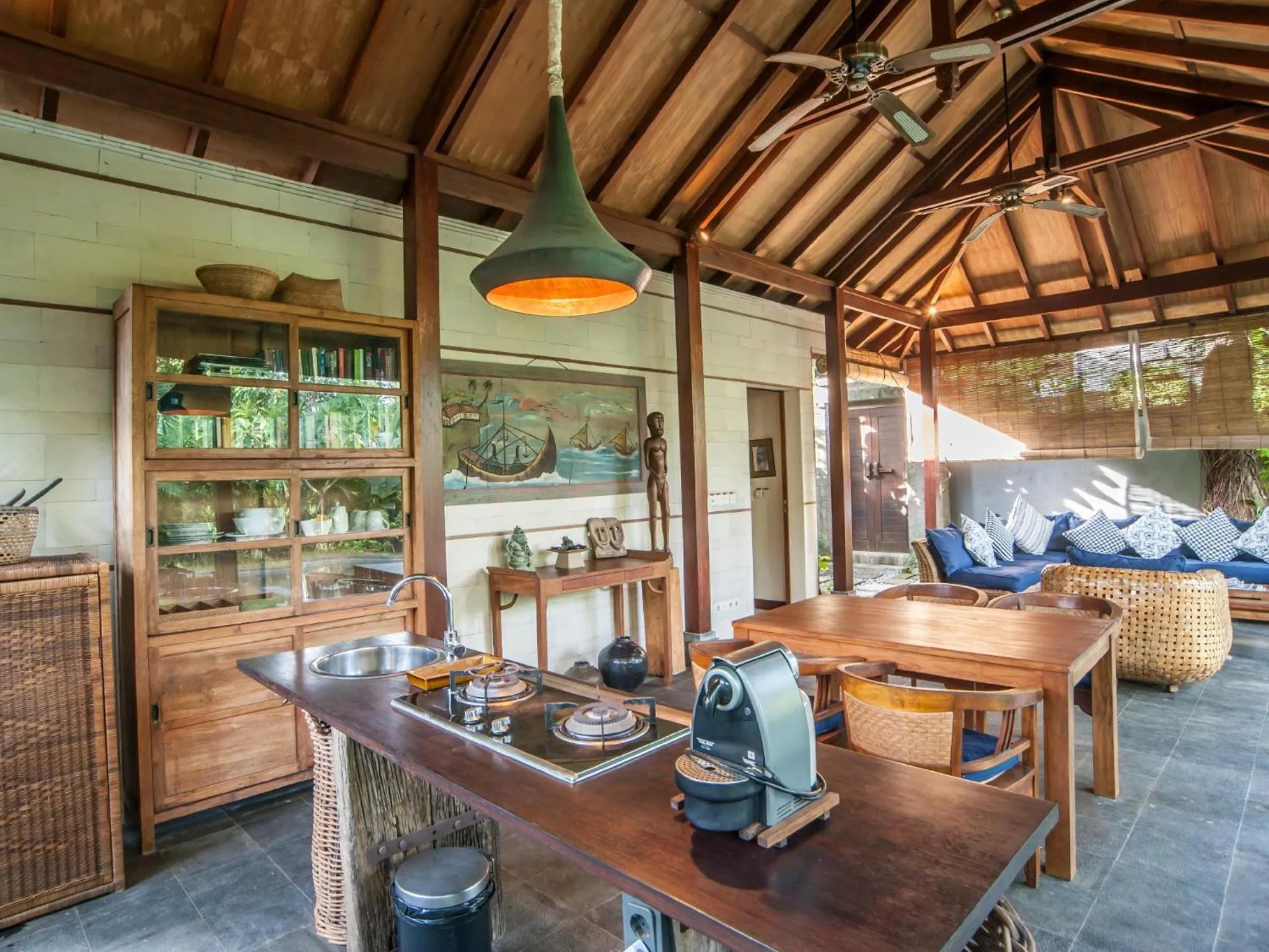 Living room in Mango Tree Villas Jimbaran Bali