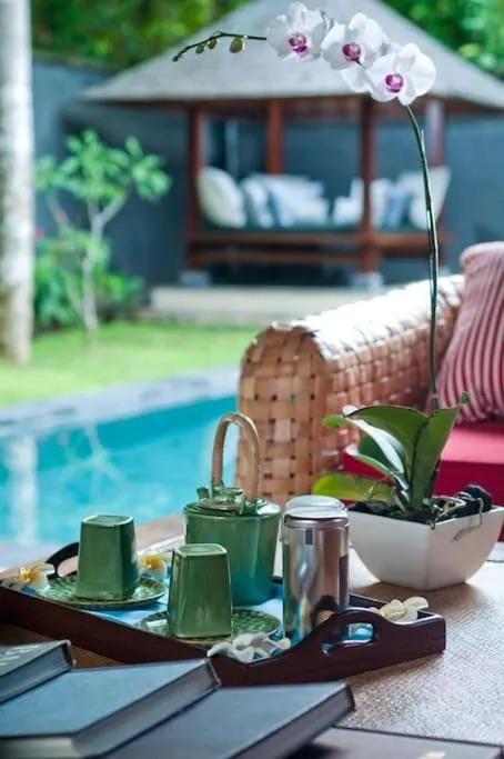 Seating area in Mango Tree Villas Jimbaran Bali
