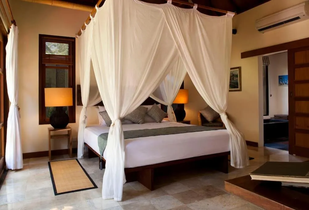 Bedroom, Bed in Mango Tree Villas Jimbaran Bali