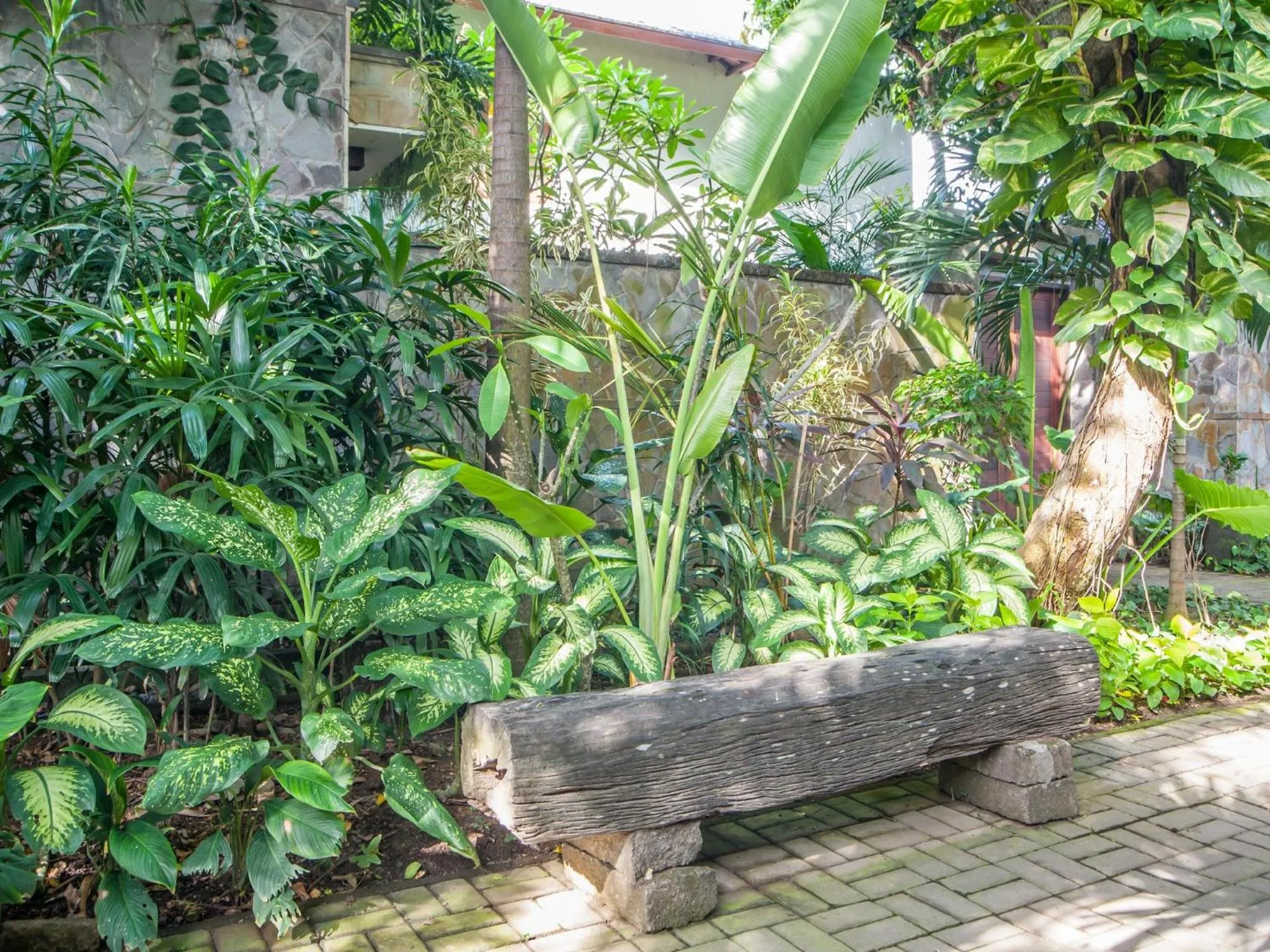 Garden in Mango Tree Villas Jimbaran Bali