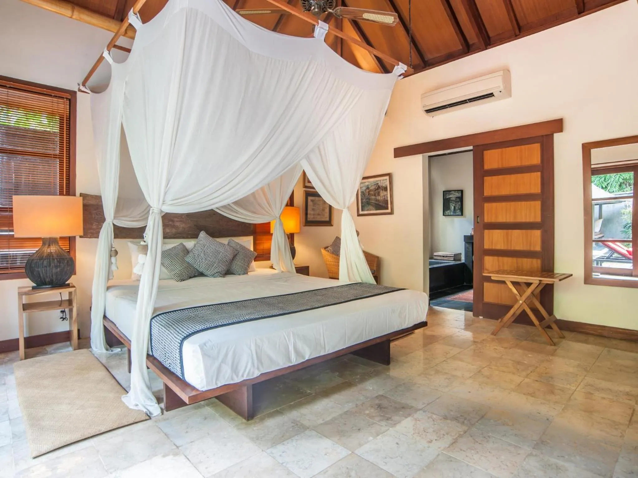 Bedroom, Bed in Mango Tree Villas Jimbaran Bali