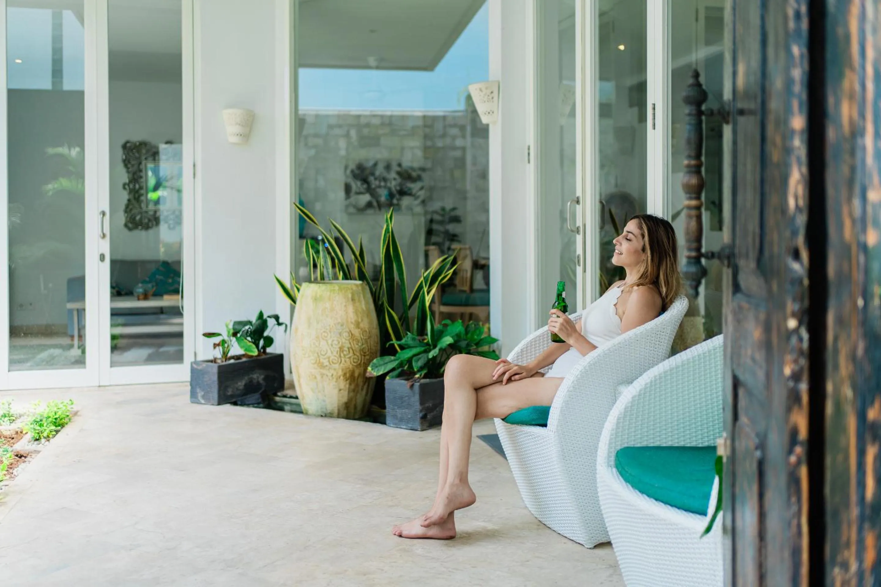 Garden in AQ-VA Hotel & Villas Seminyak