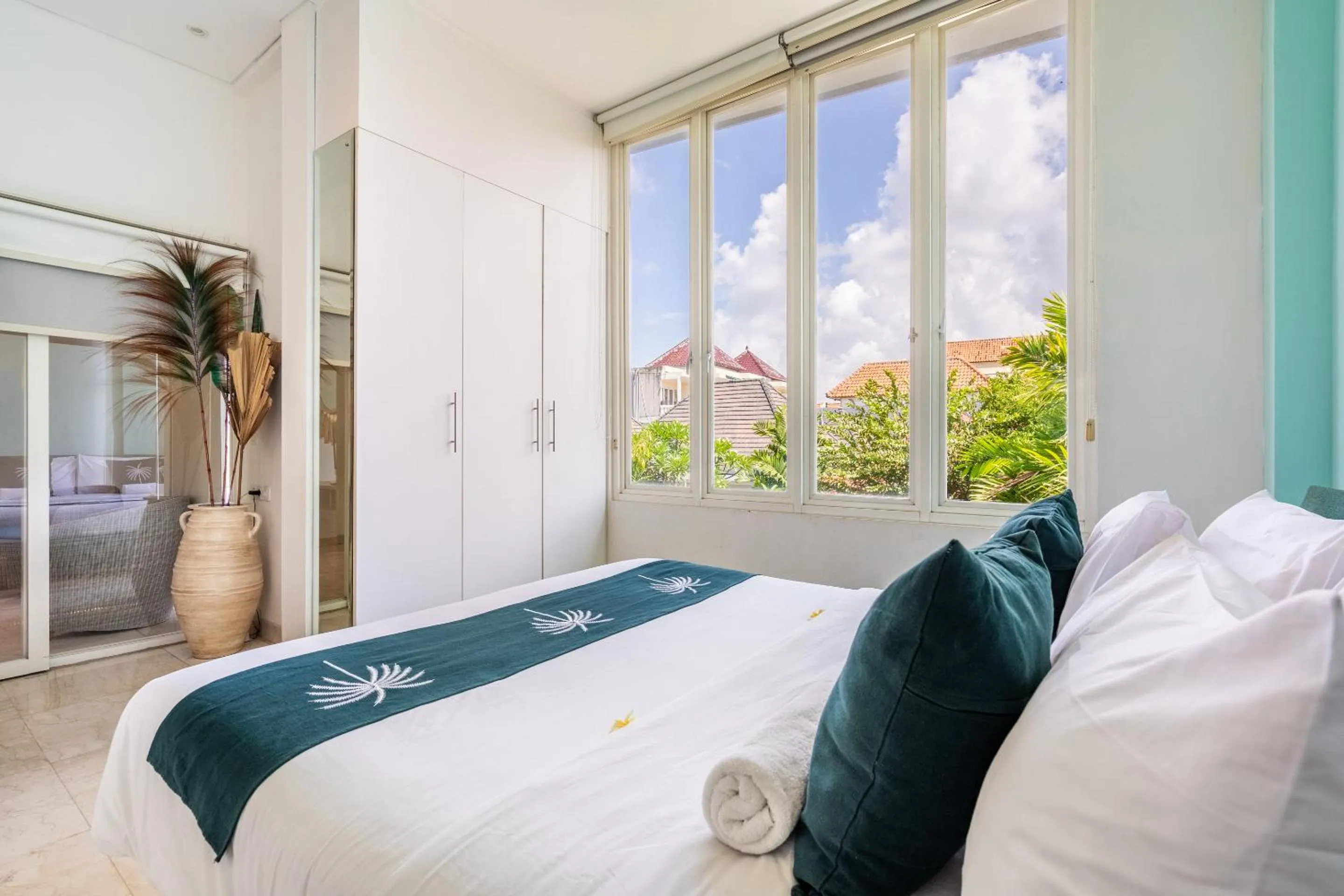 Bed in AQ-VA Hotel & Villas Seminyak