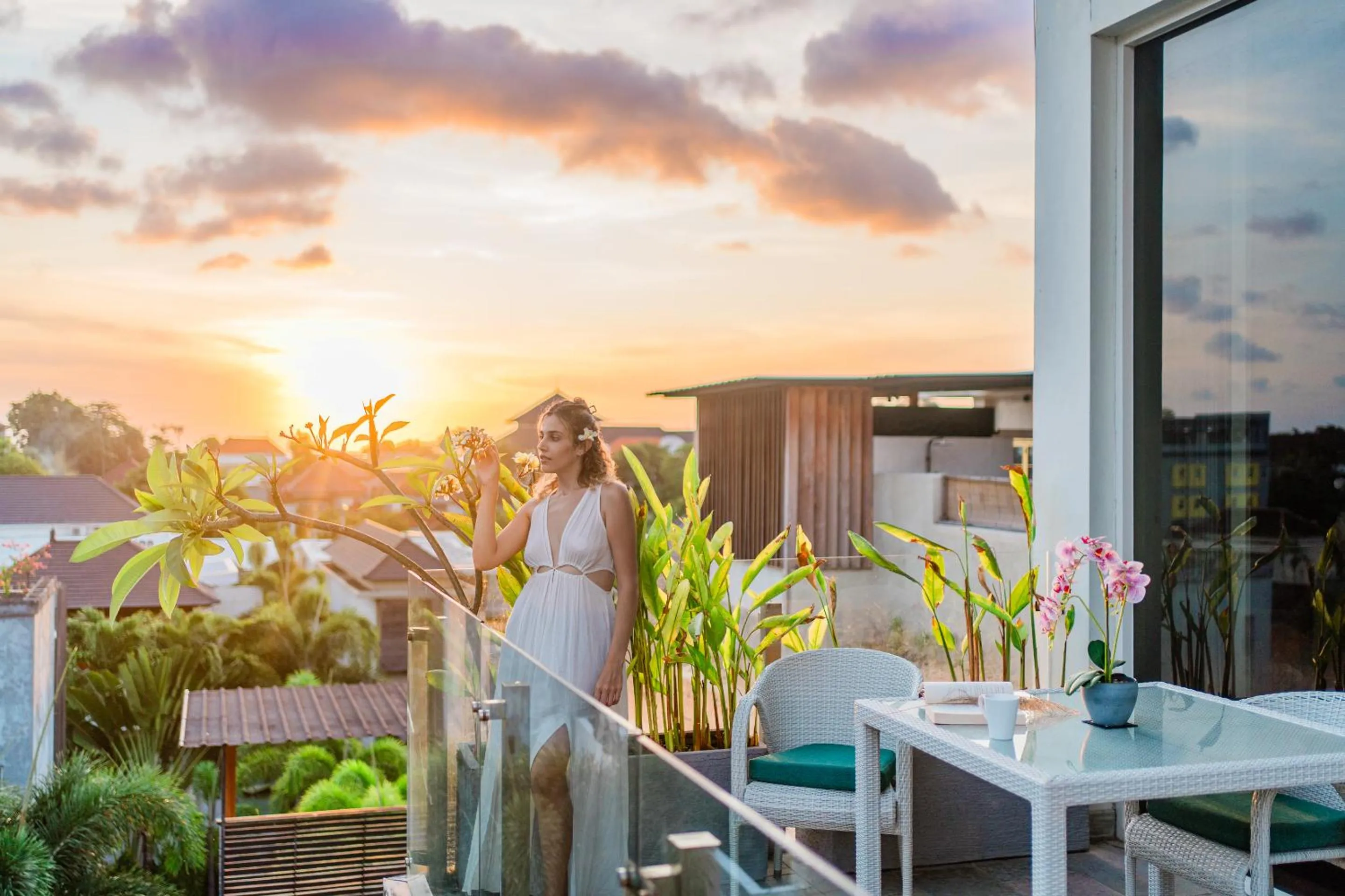Balcony/Terrace in AQ-VA Hotel & Villas Seminyak