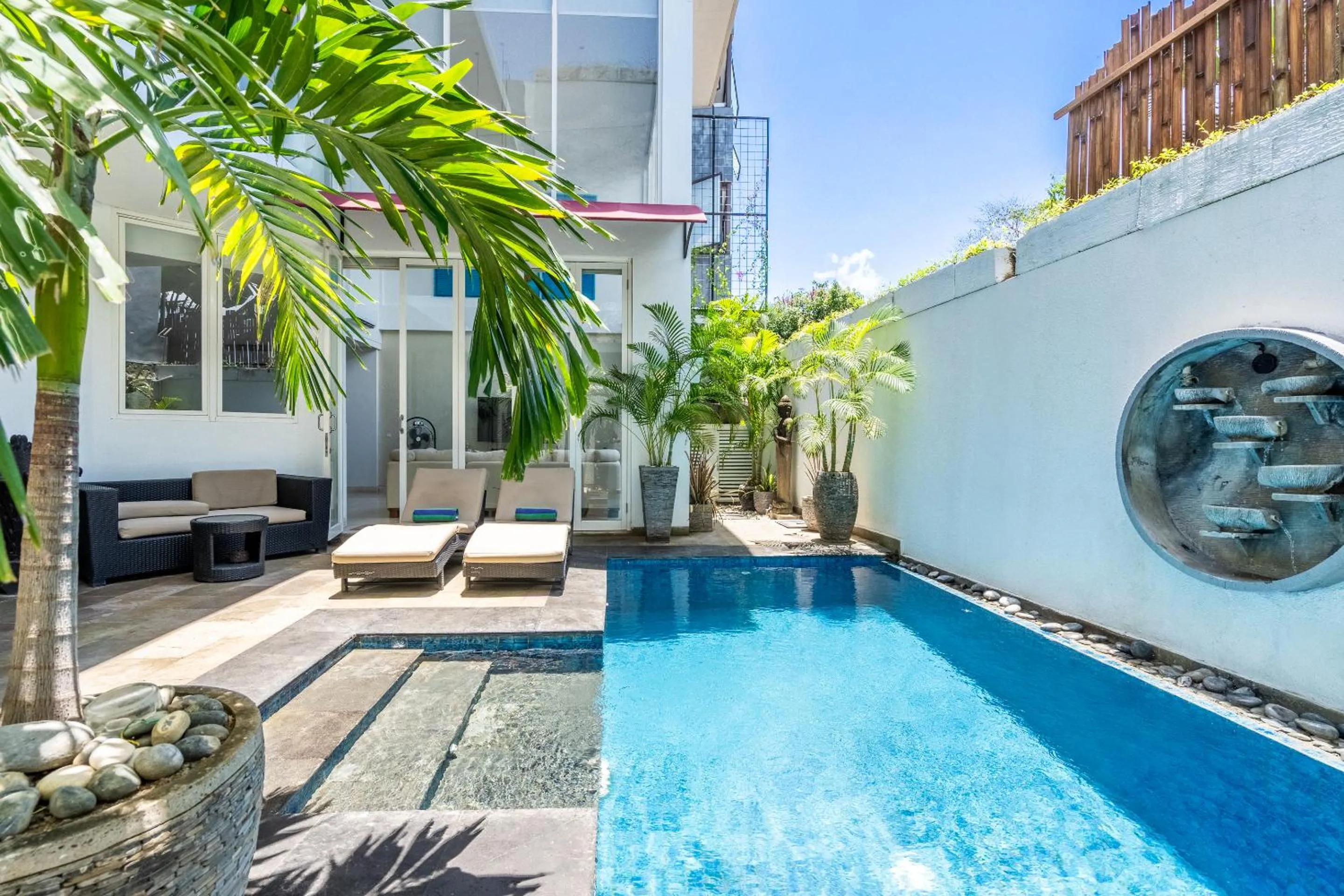 Pool view in AQ-VA Hotel & Villas Seminyak