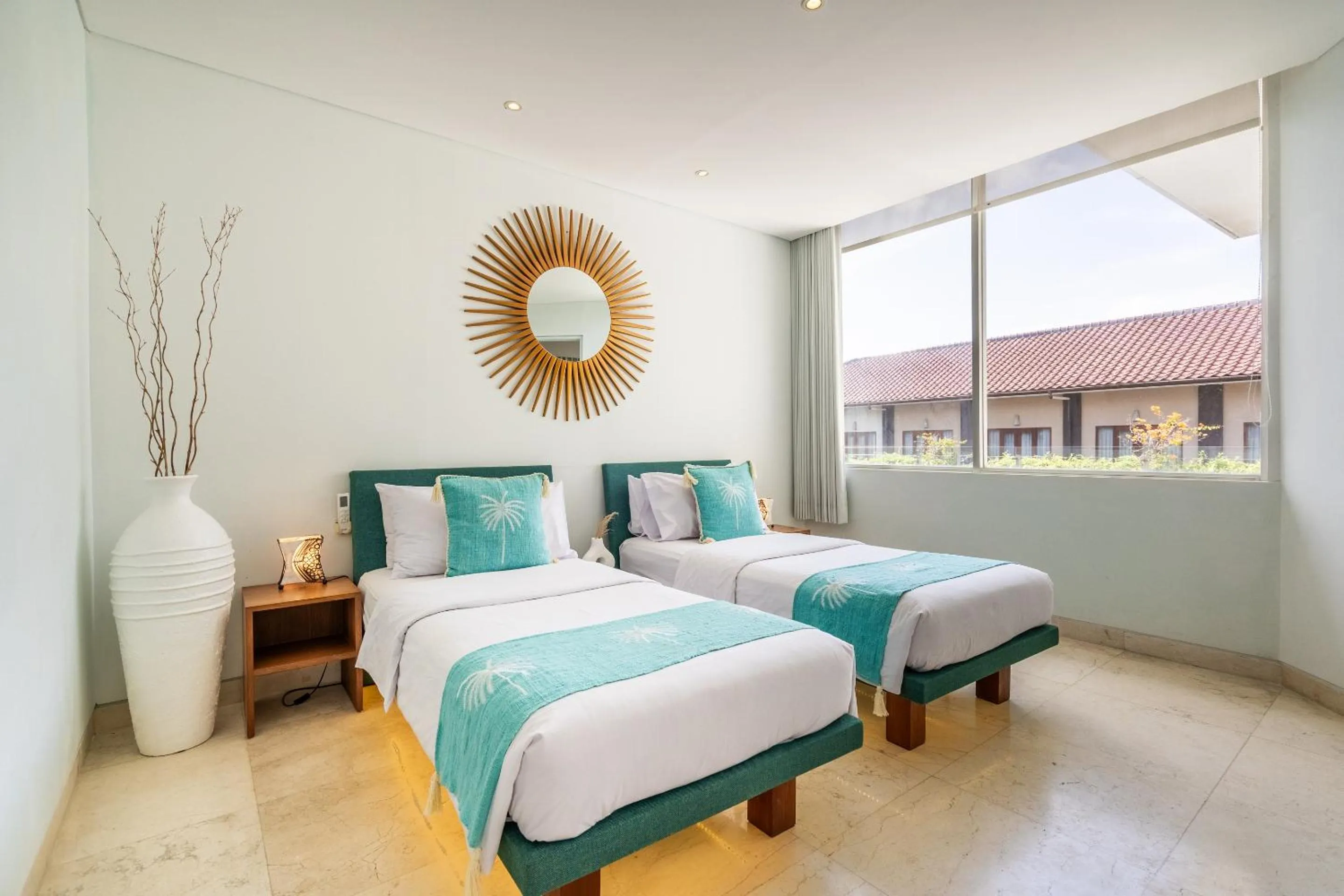 Bed in AQ-VA Hotel & Villas Seminyak