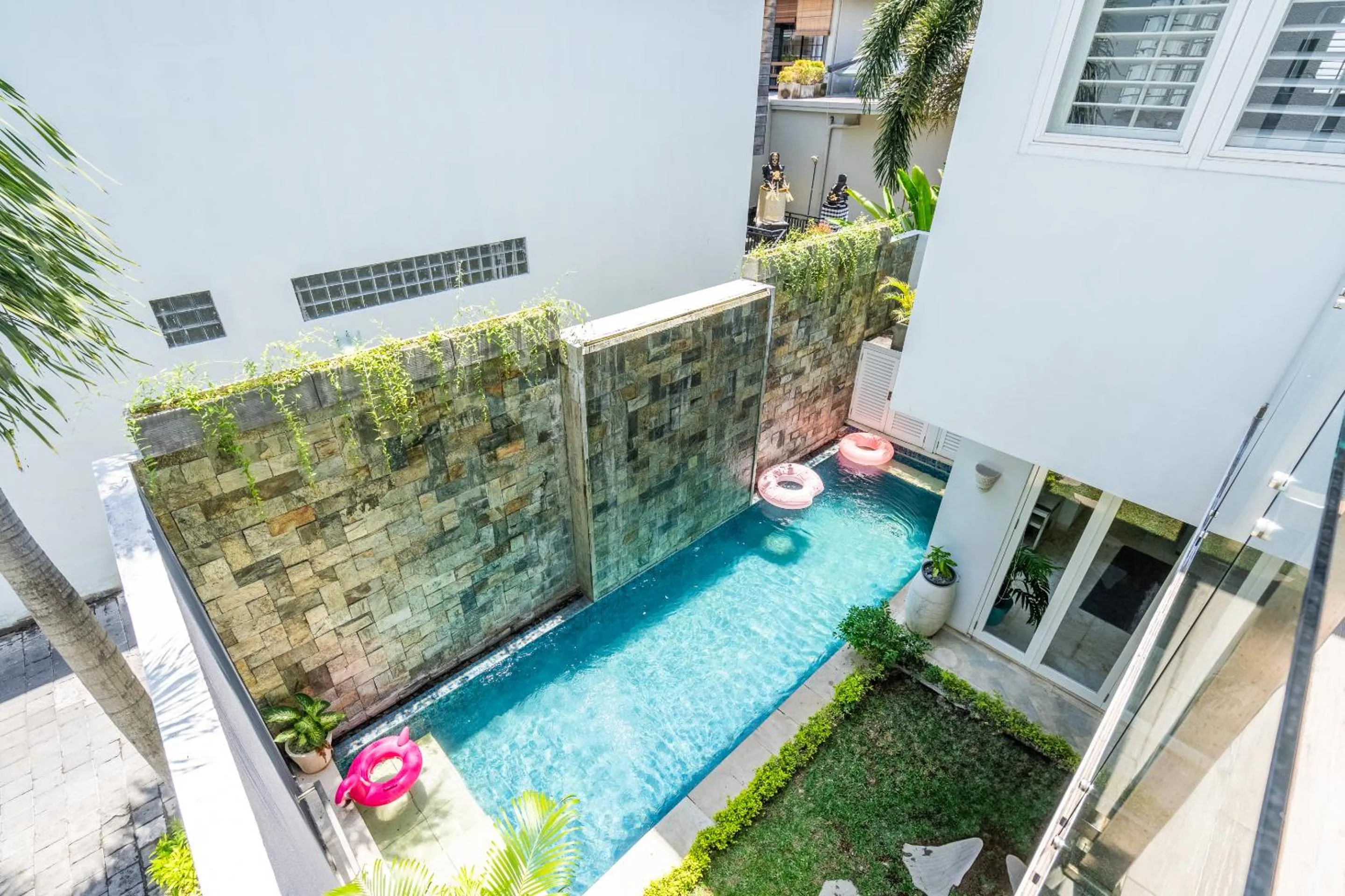 Pool view in AQ-VA Hotel & Villas Seminyak