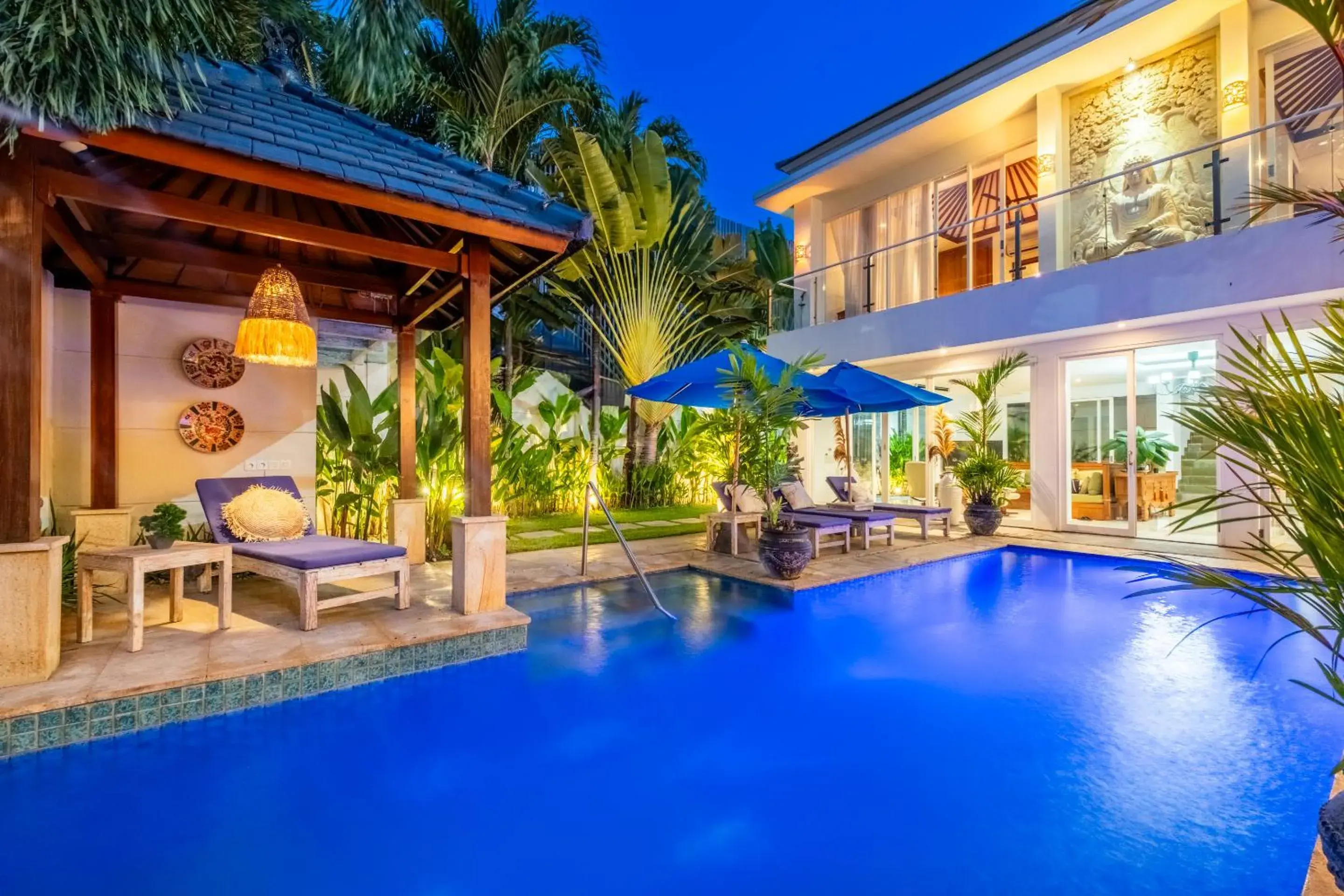 Four Bedroom Luxury Pool Villa - Jejas with Fully Equipped Kitchenette in AQ-VA Hotel & Villas Seminyak Four Bedroom Luxury Pool Villa - Jejas with Fully Equipped Kitchenette in AQ-VA Hotel & Villas Seminyak