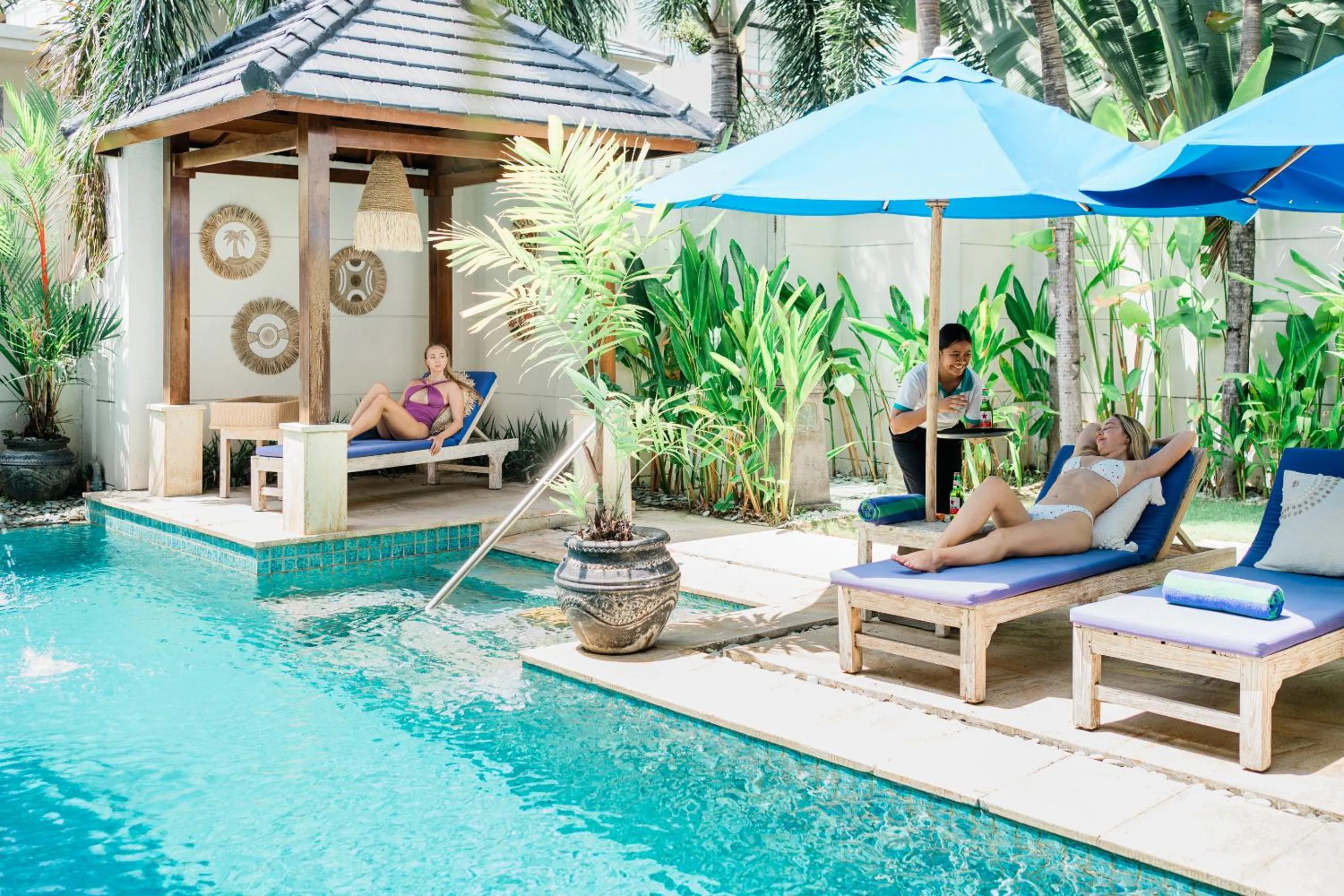 Swimming pool in AQ-VA Hotel & Villas Seminyak