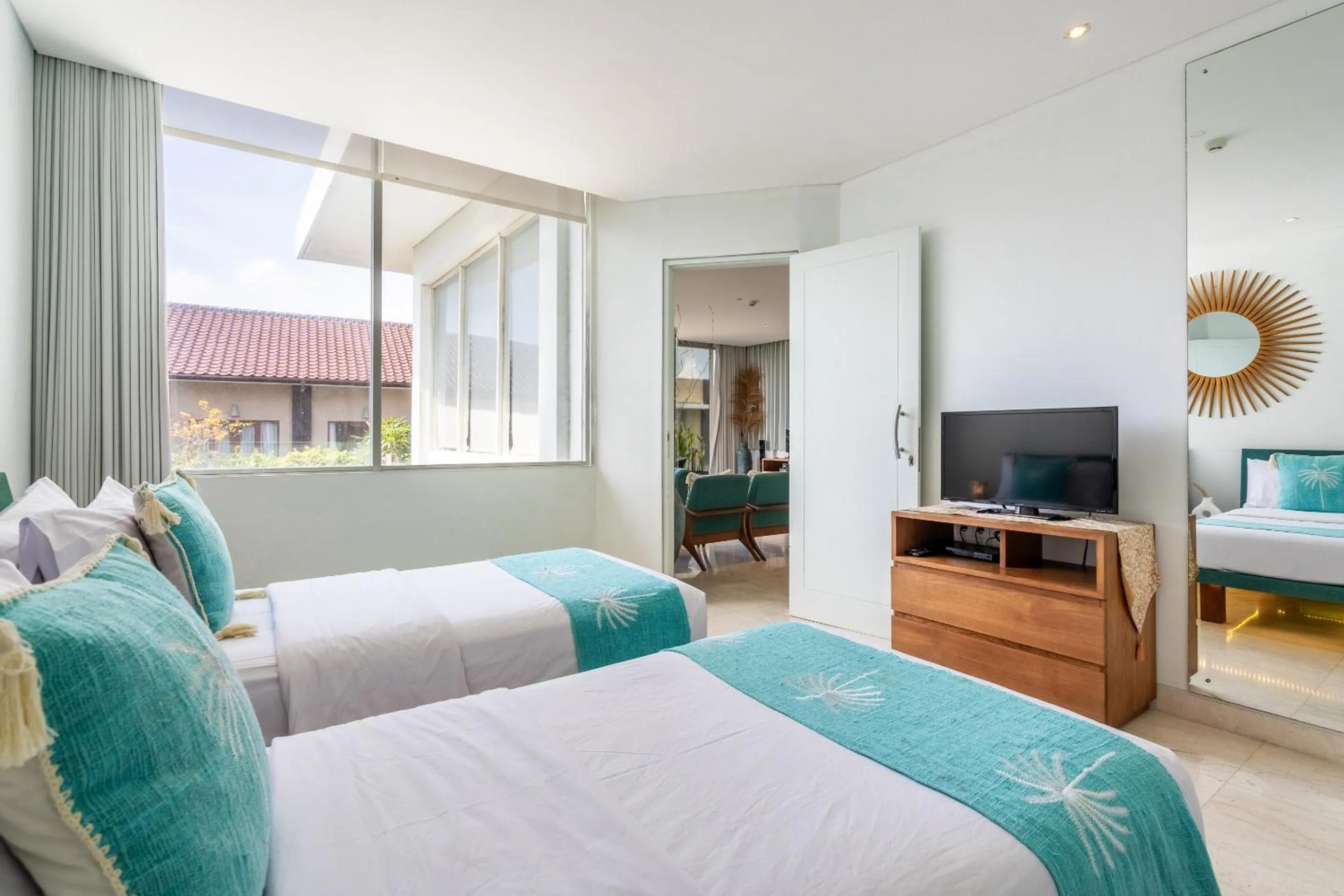 Bed in AQ-VA Hotel & Villas Seminyak