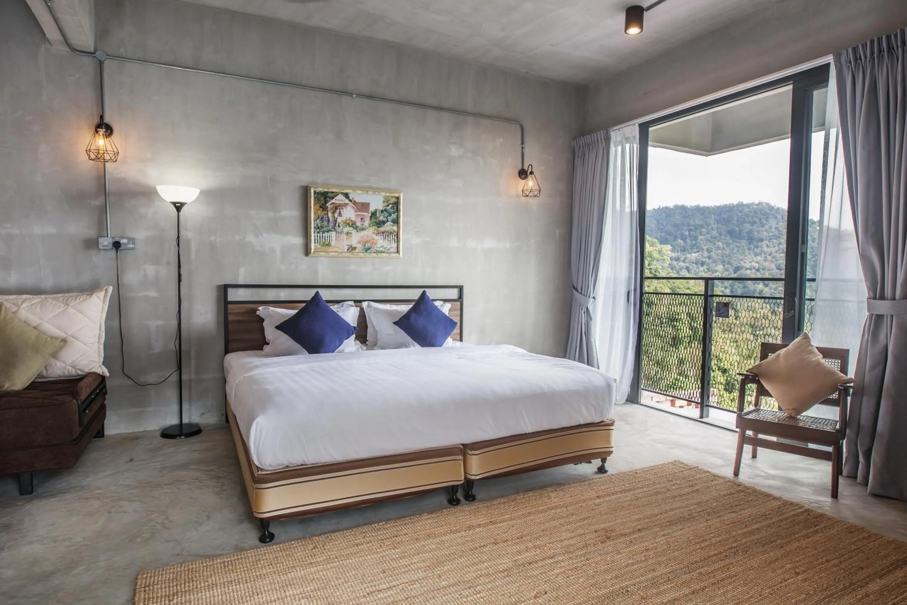 Bed in Sembayu Villa