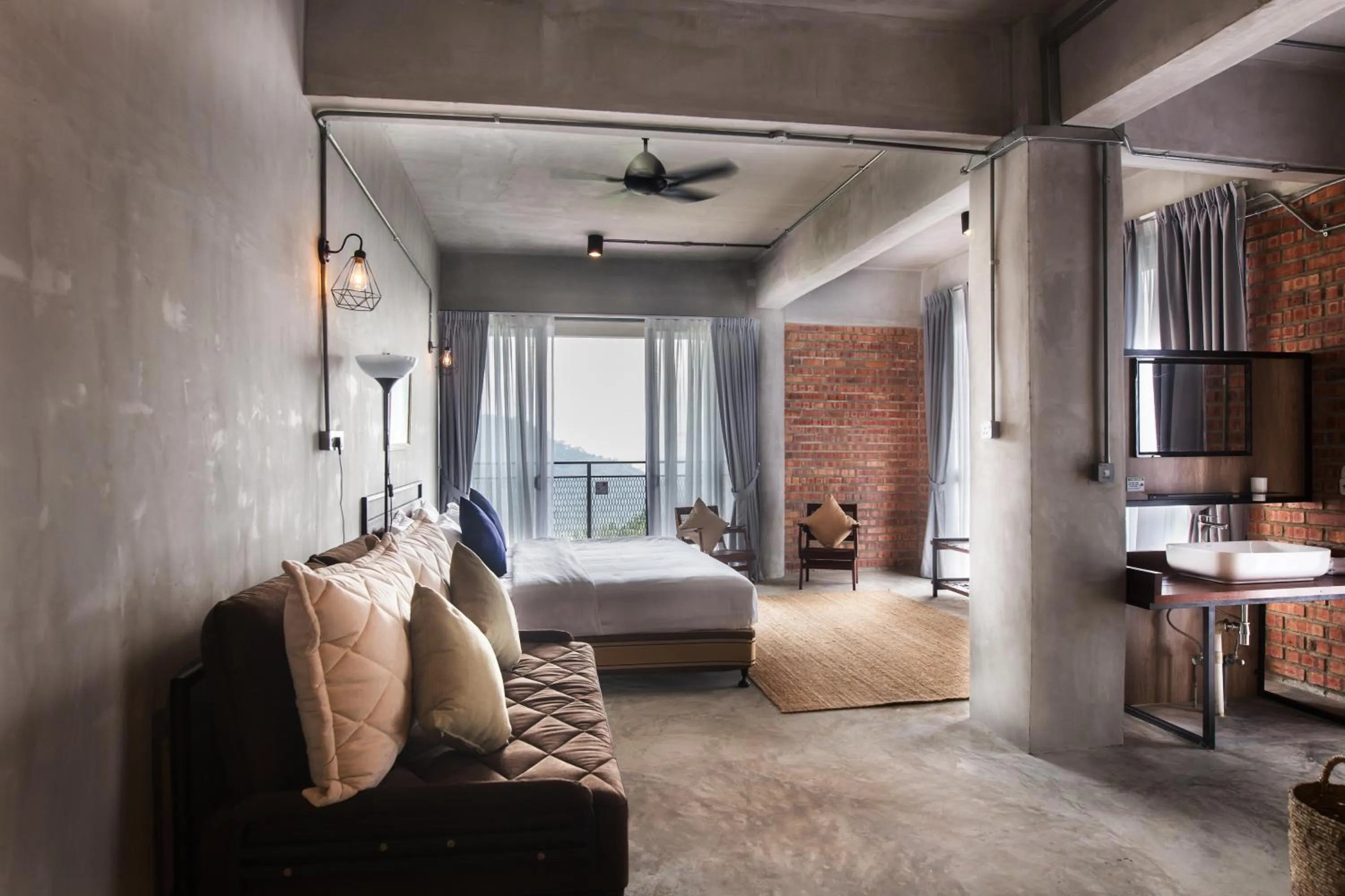 Bed in Sembayu Villa