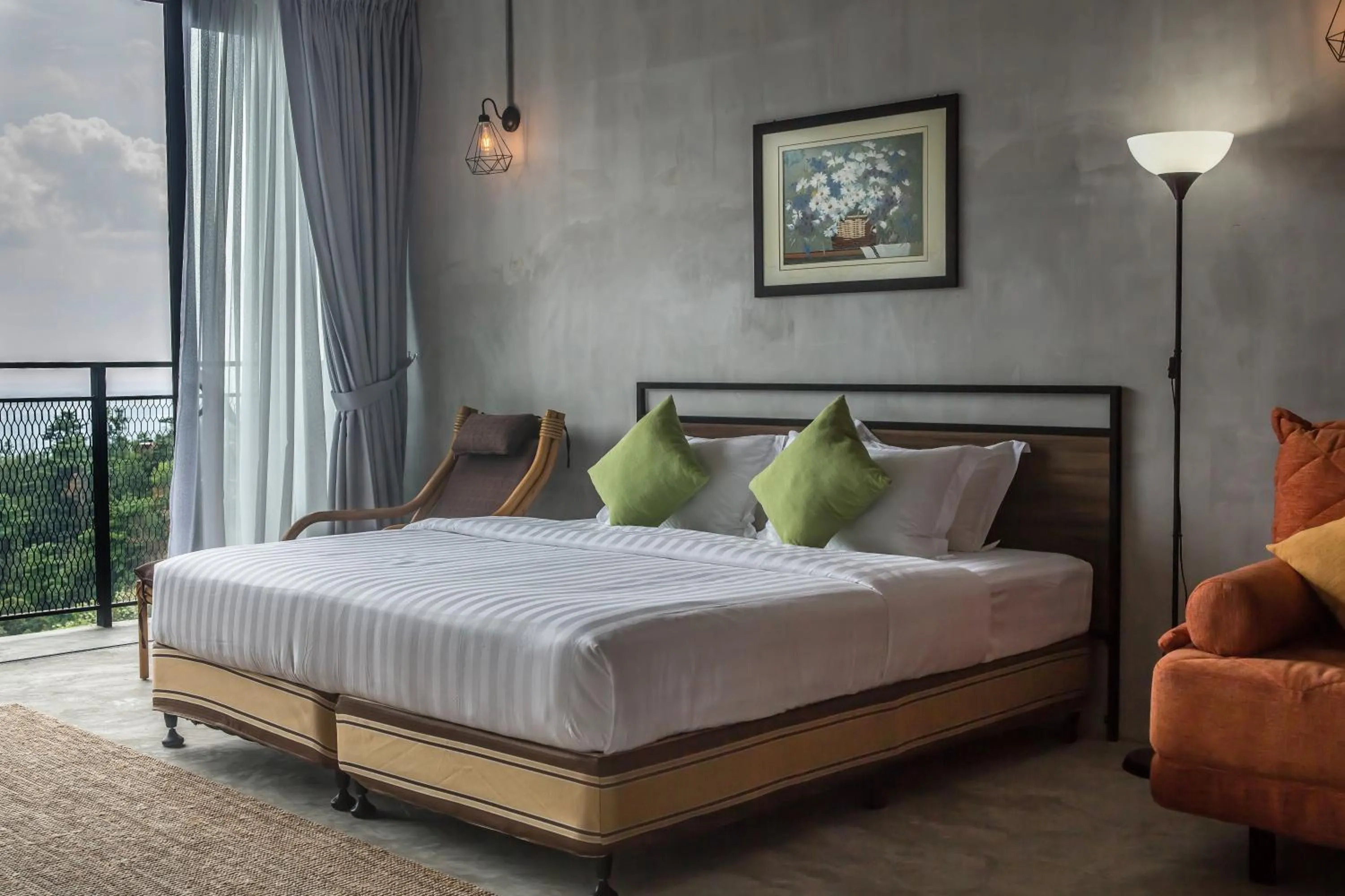 Bed in Sembayu Villa