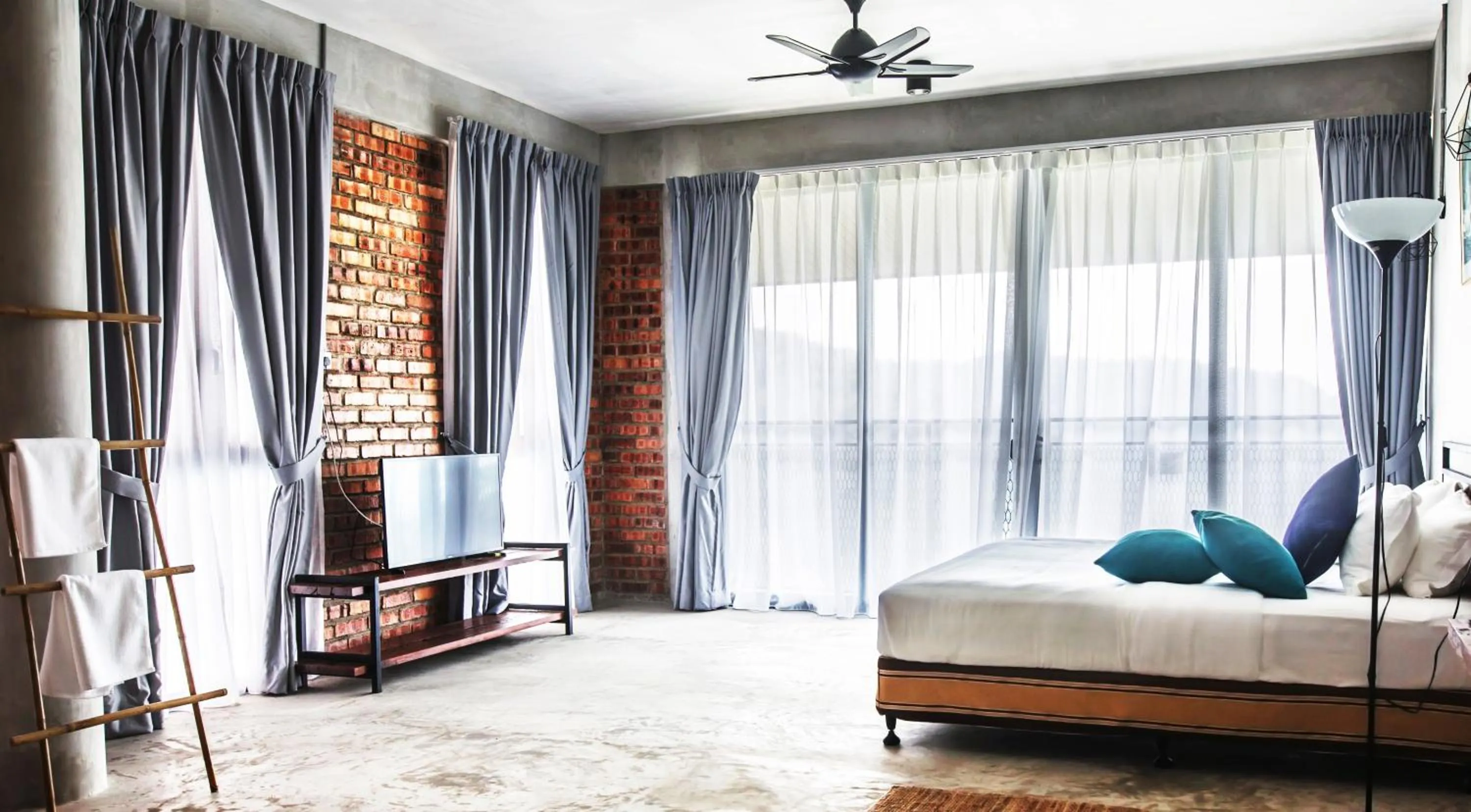 Bed in Sembayu Villa