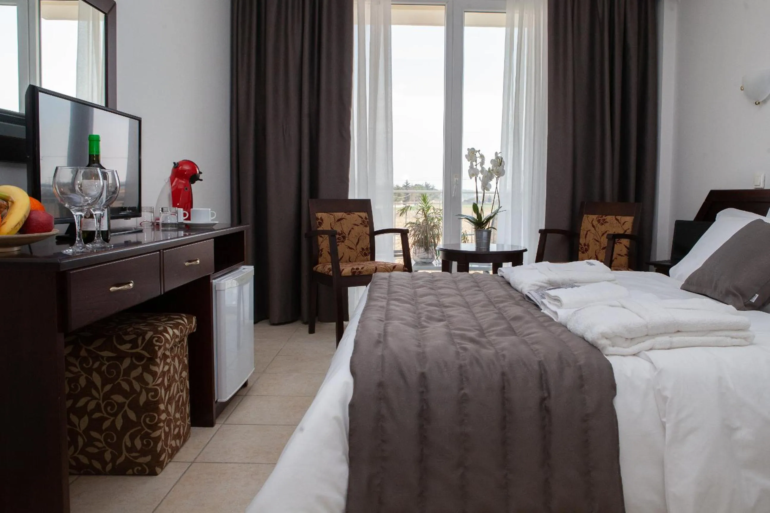 Bed in City Gate Hotel Airport Thessaloniki