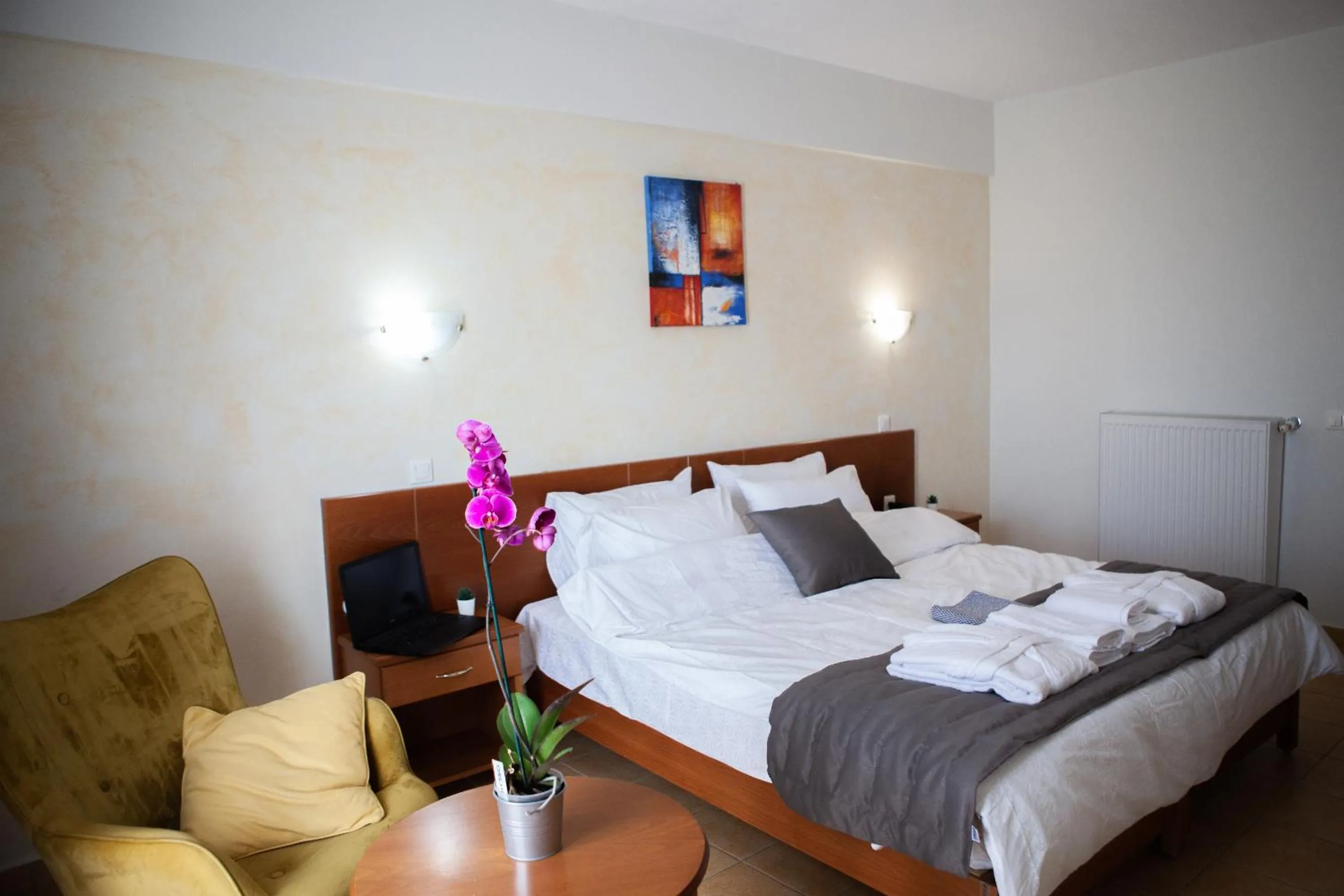 Bed in City Gate Hotel Airport Thessaloniki