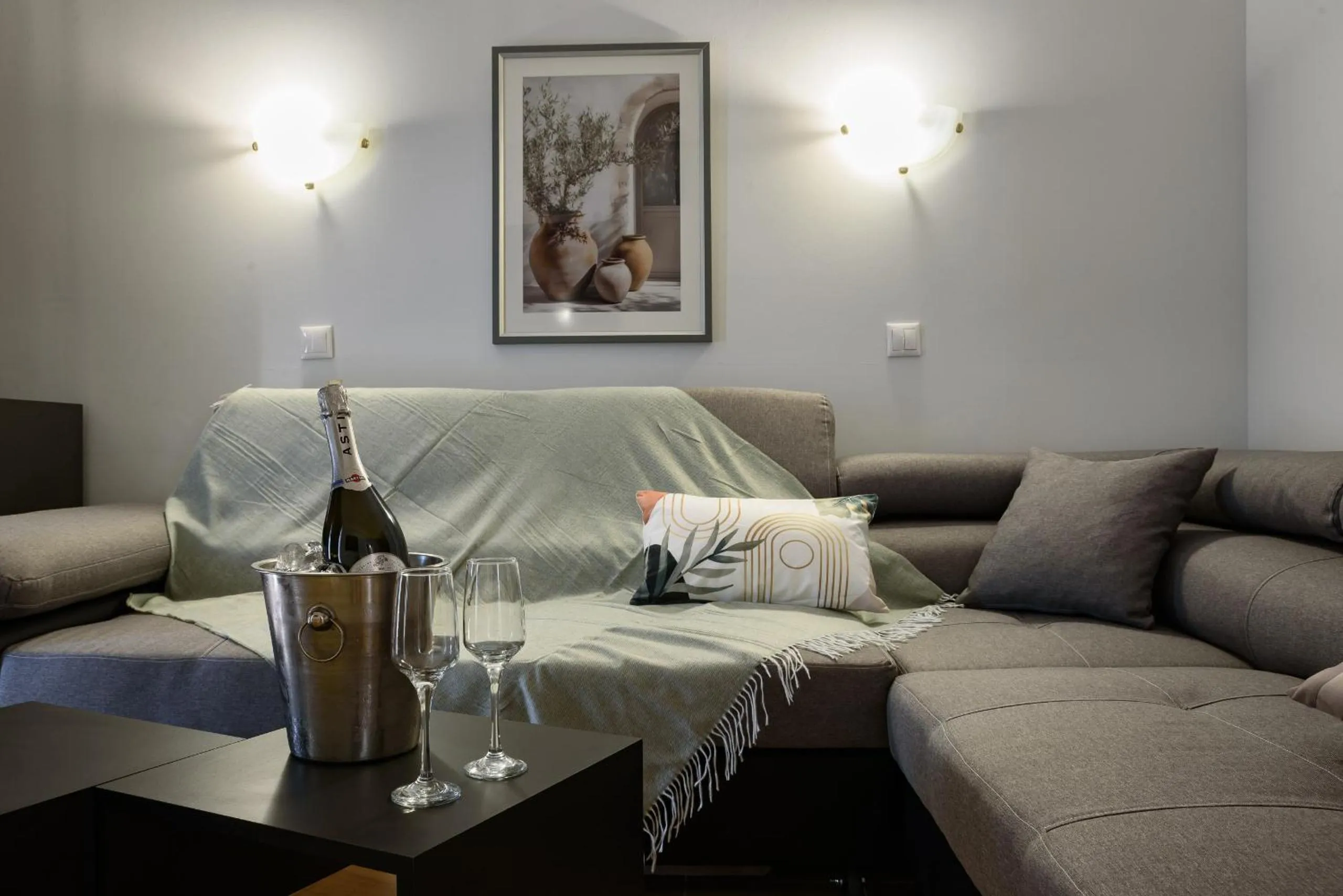 Living room in City Gate Hotel Airport Thessaloniki