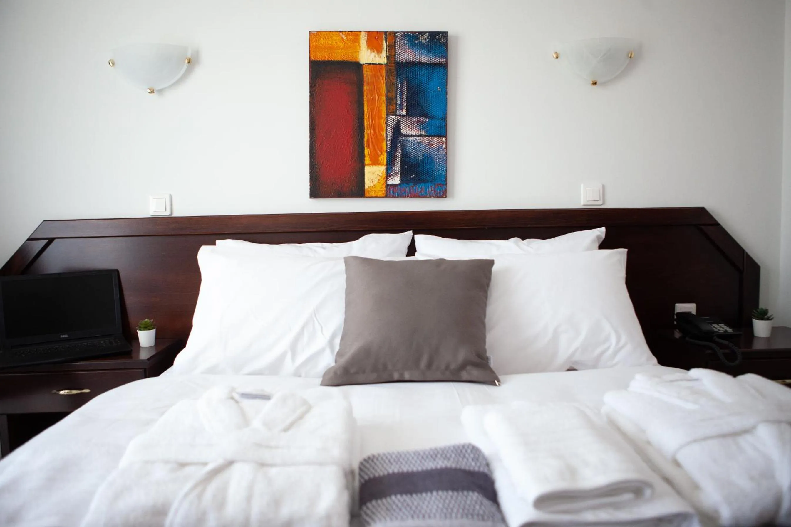 Bed in City Gate Hotel Airport Thessaloniki