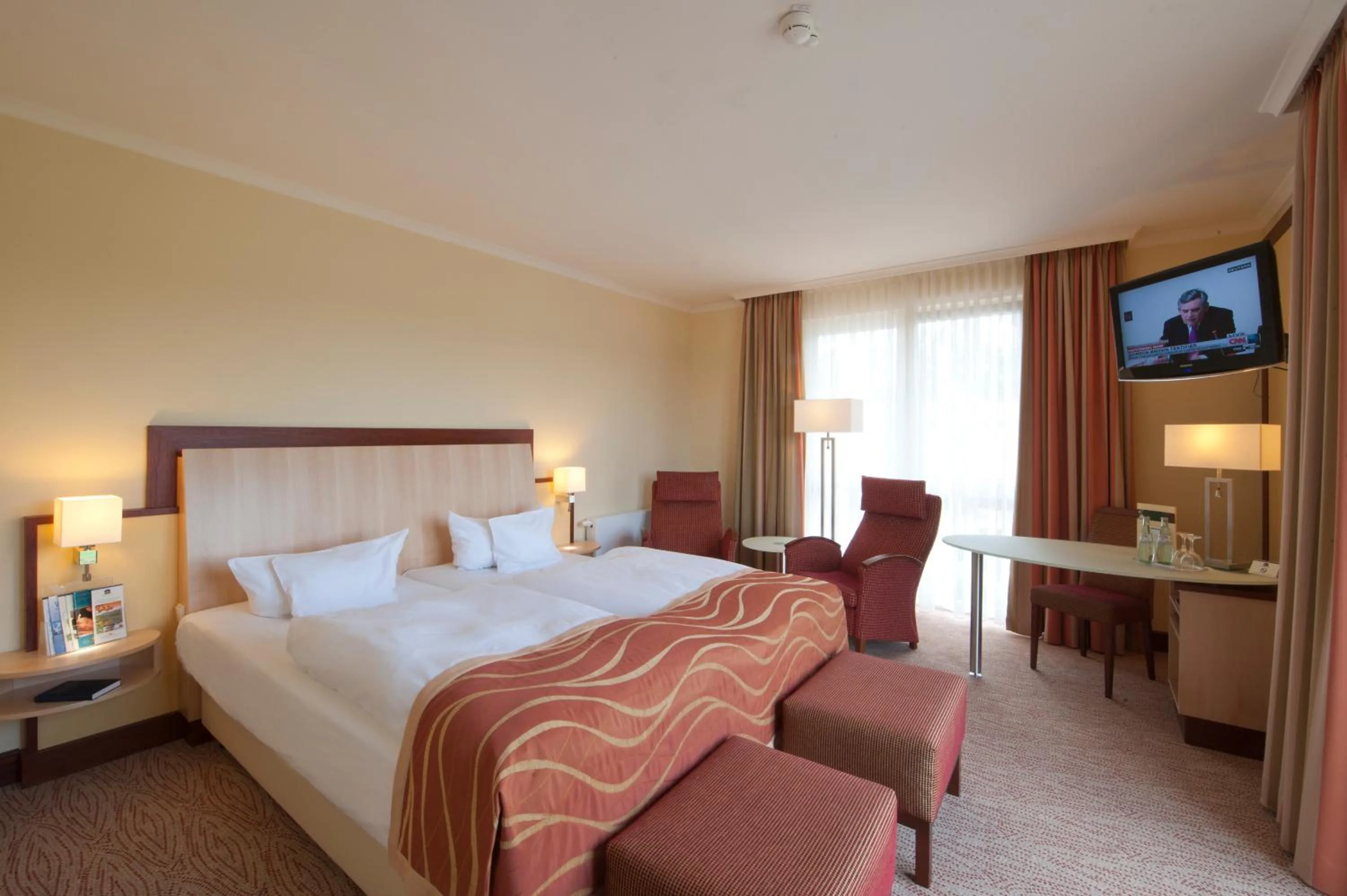 Bed in Best Western Premier Castanea Resort Hotel