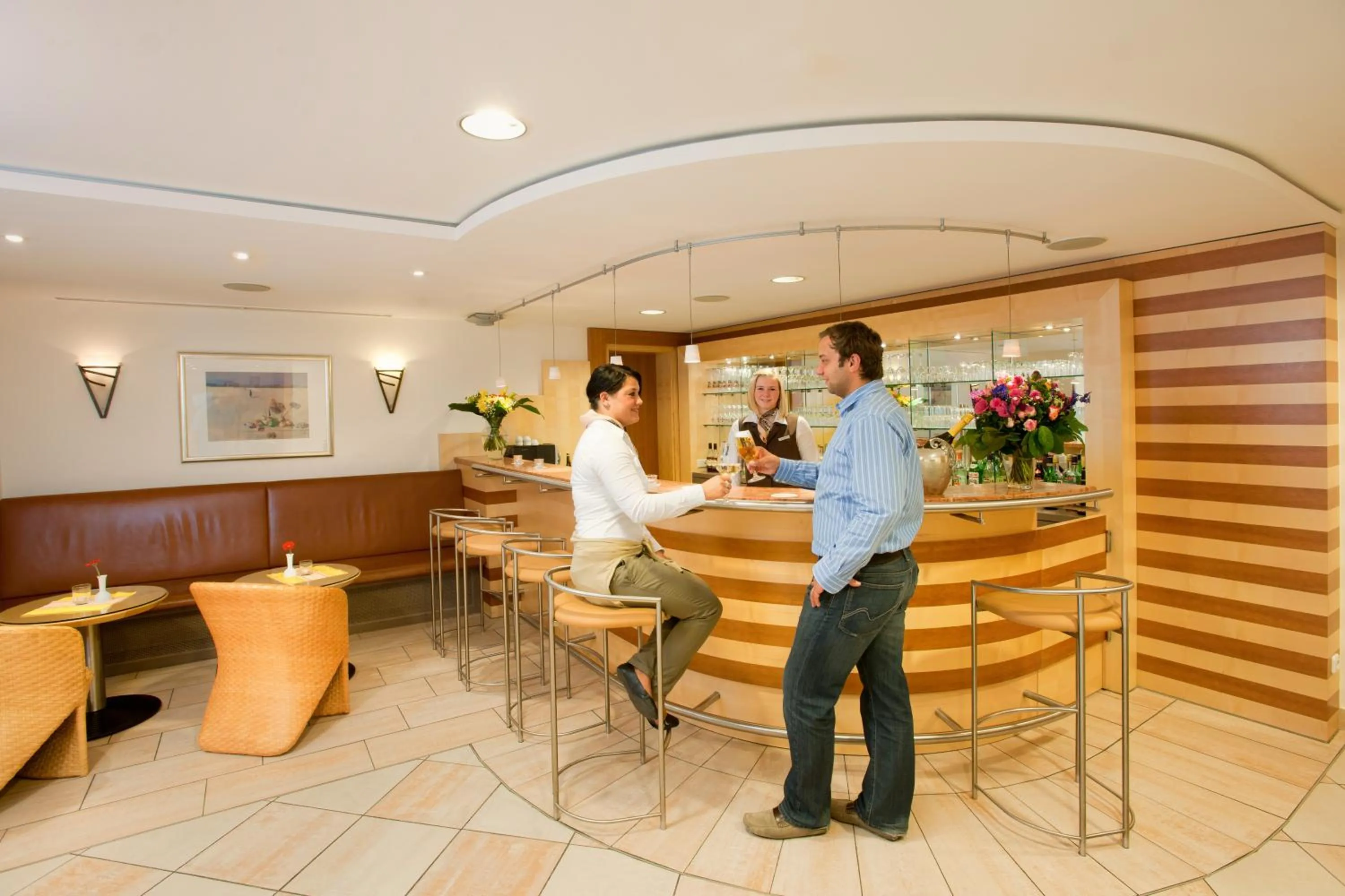 Lounge or bar in Hotel Barbarossa