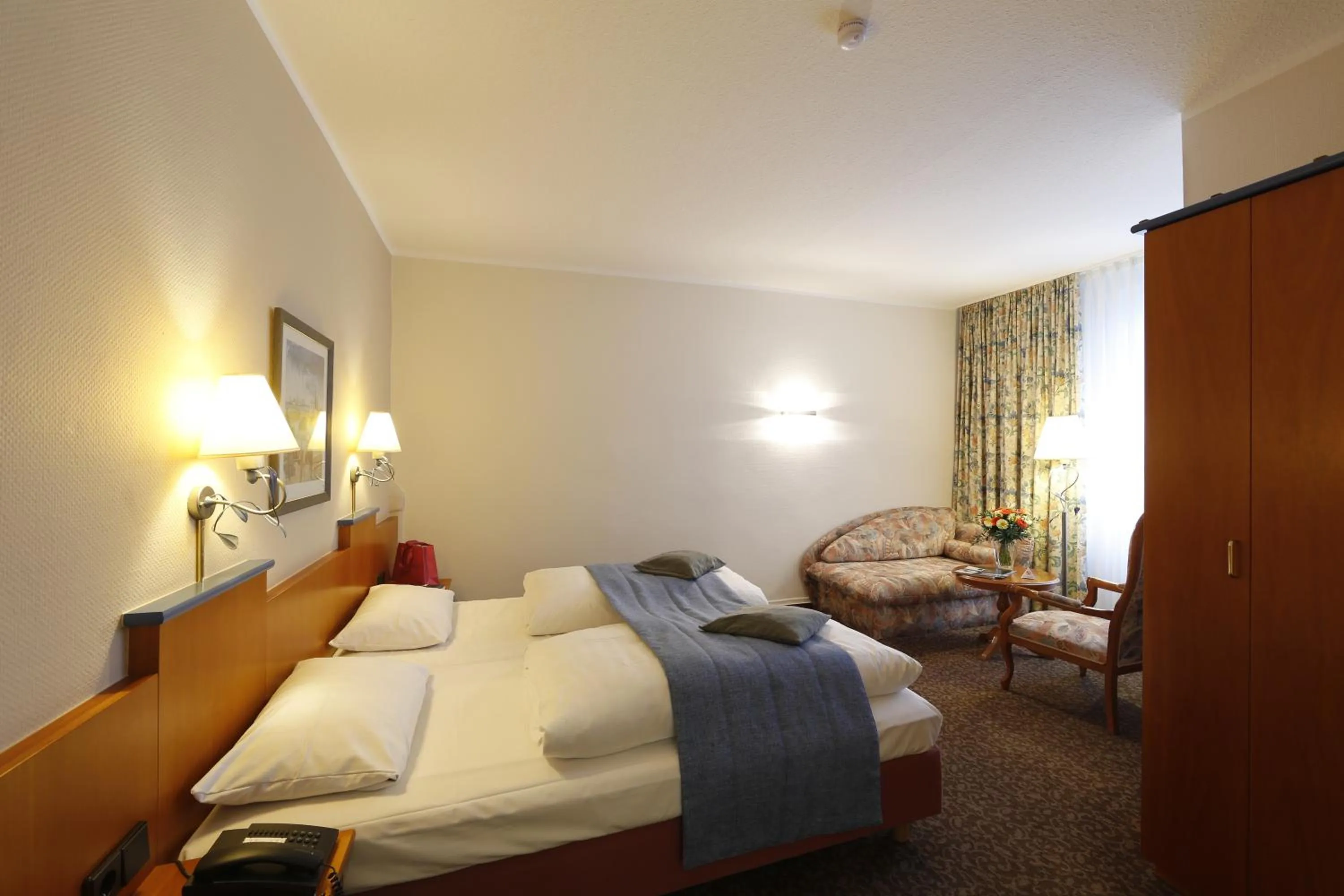 Bed in Hotel Karl Noss