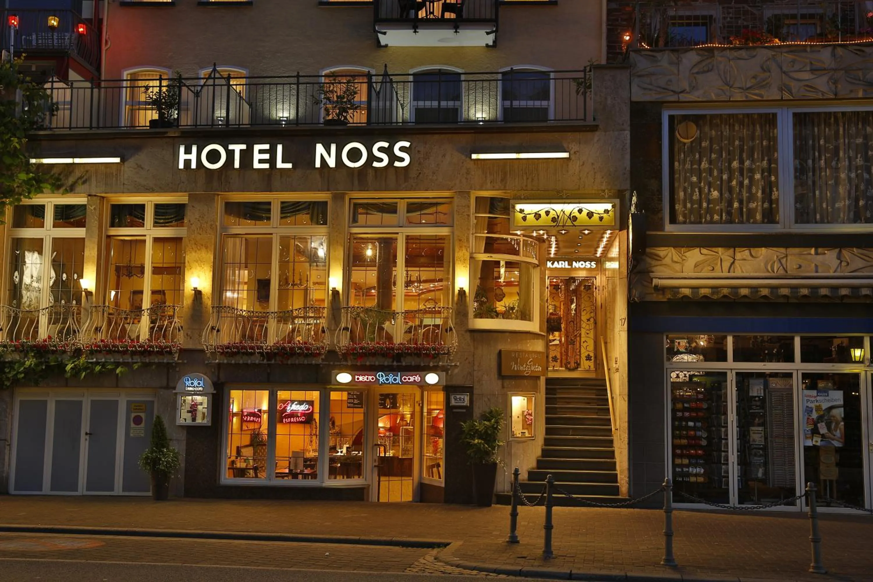 Property building in Hotel Karl Noss