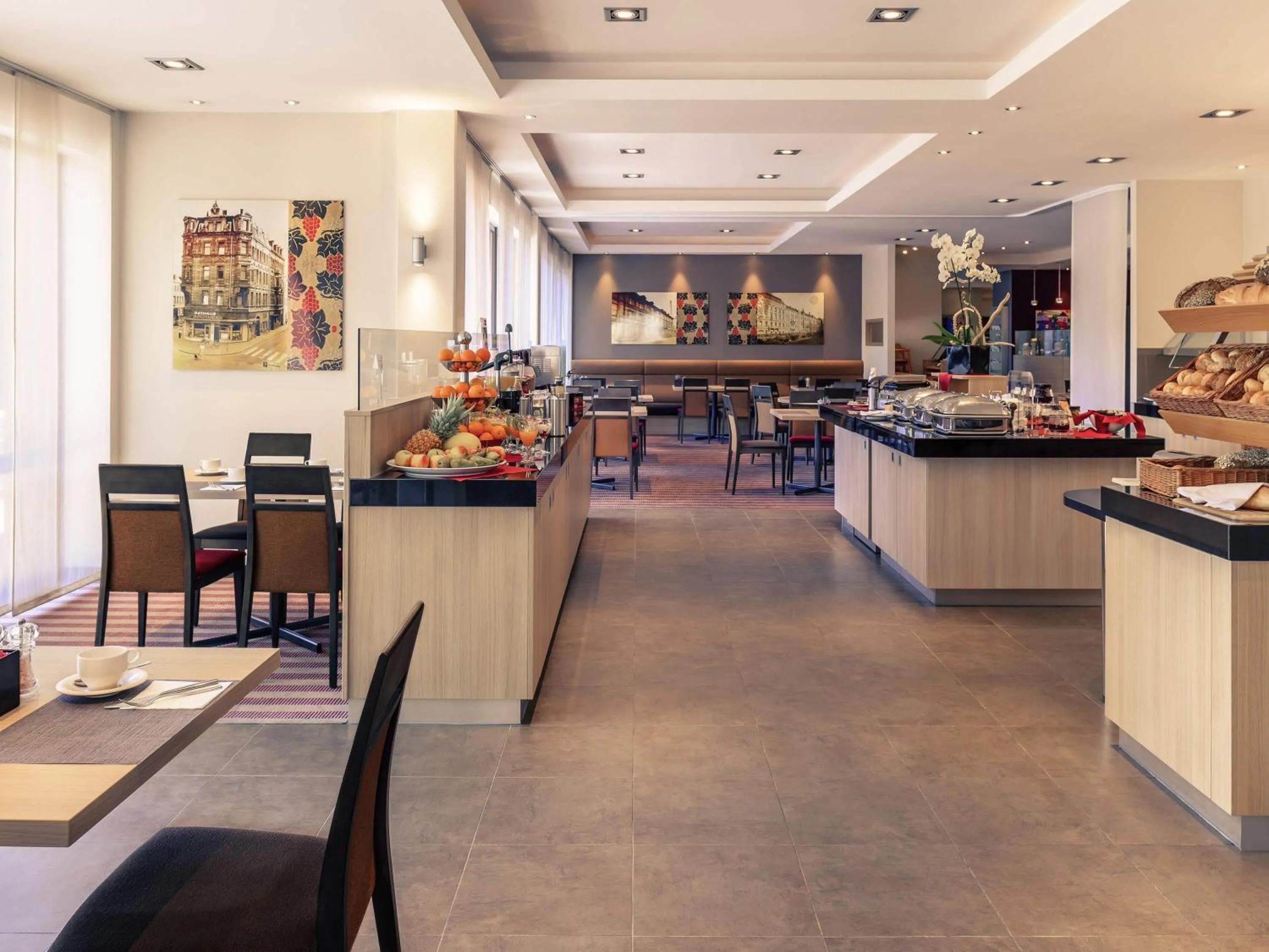 Breakfast in Fürther Hotel Mercure Nürnberg West