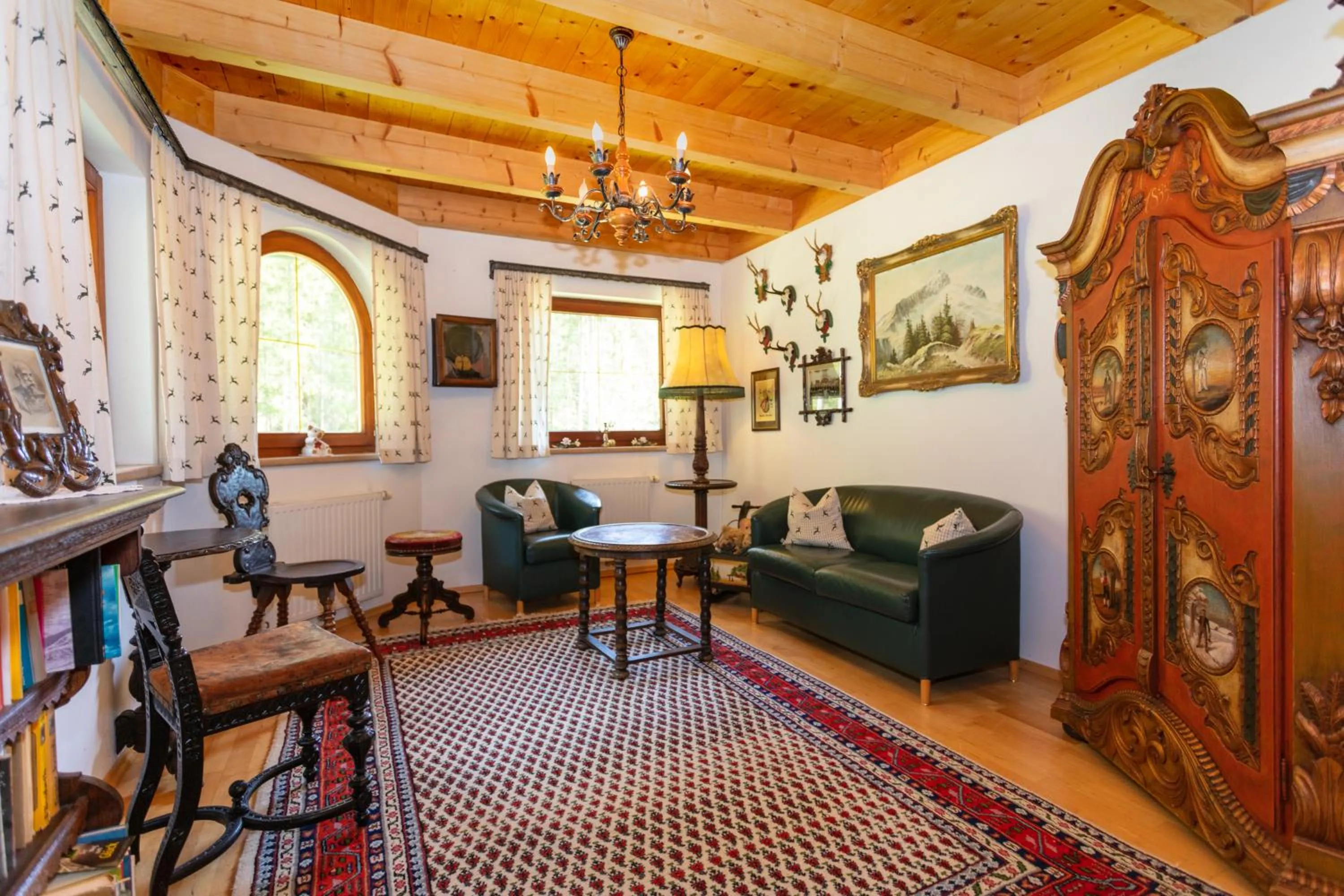 Seating area in Pension Sonneck