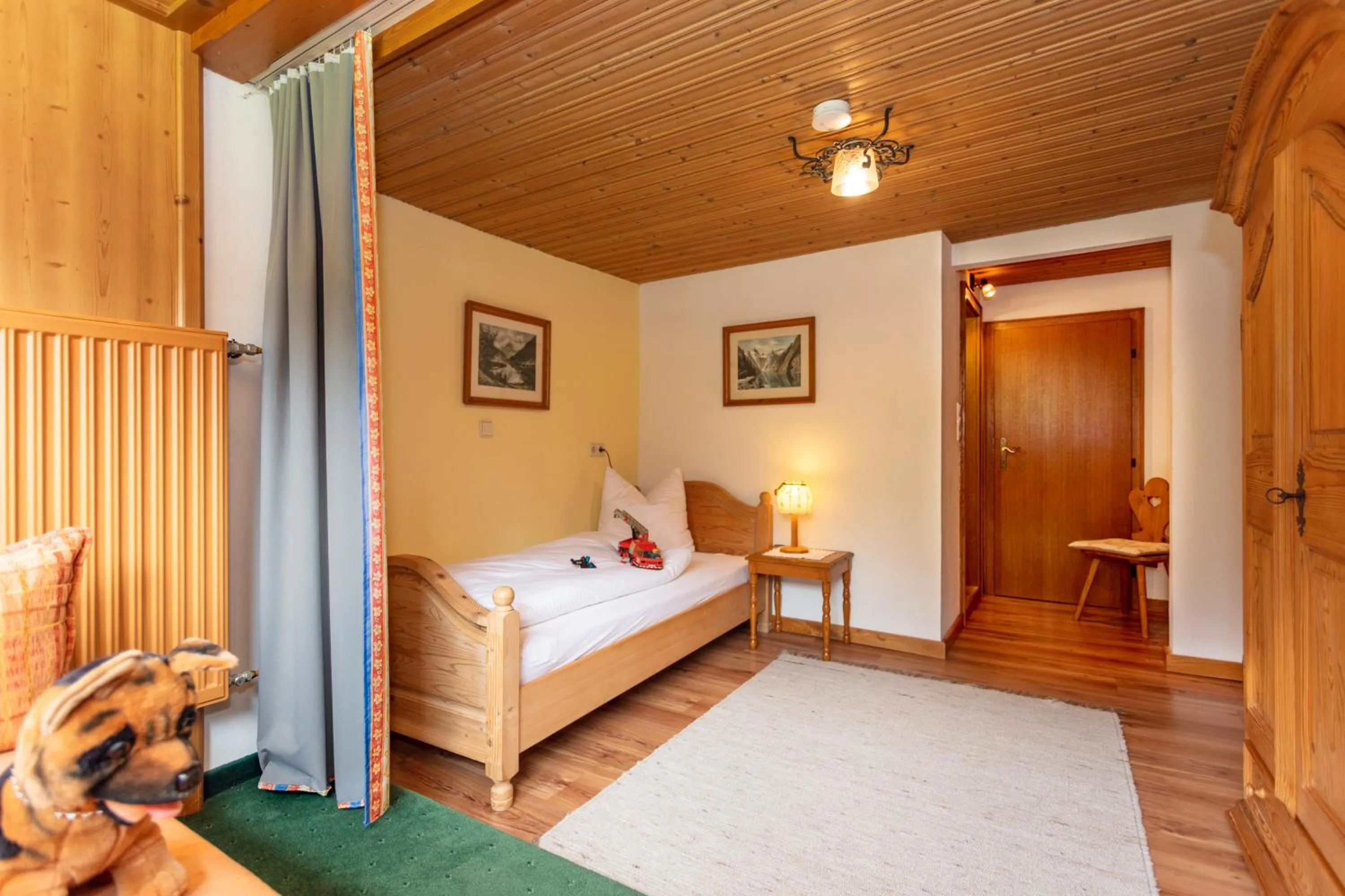 Bed in Pension Sonneck
