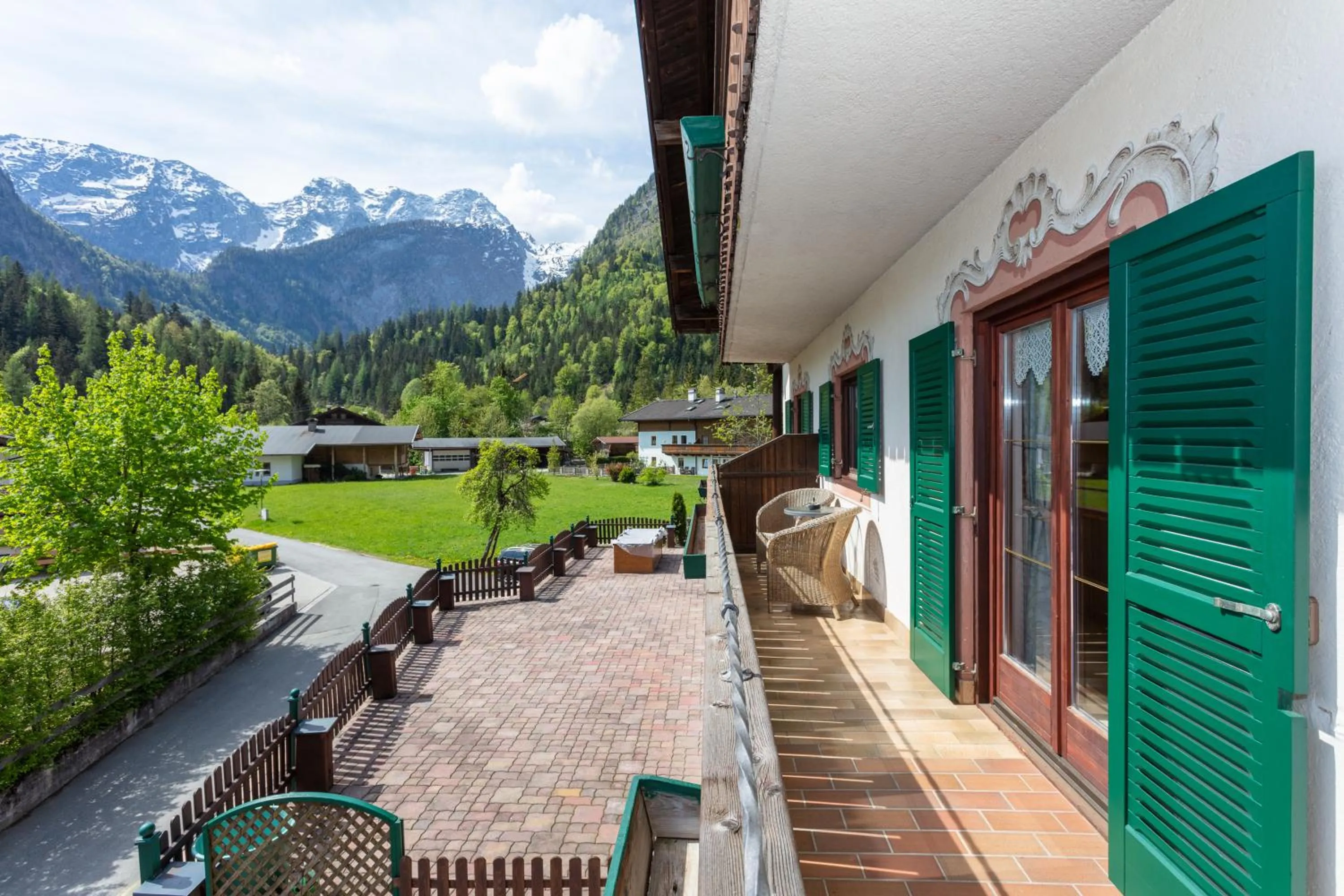 Balcony/Terrace in Pension Sonneck