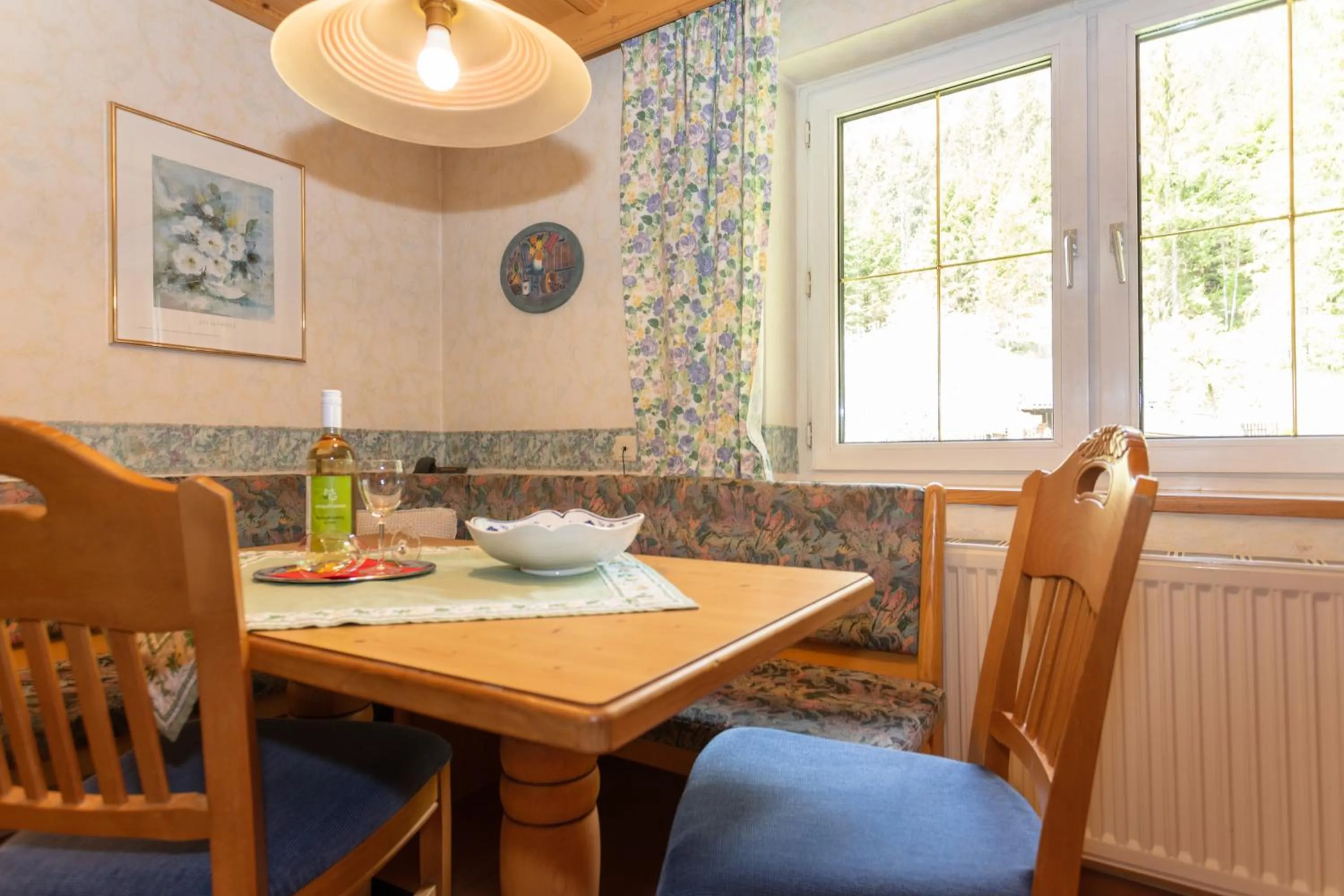 Living room in Pension Sonneck