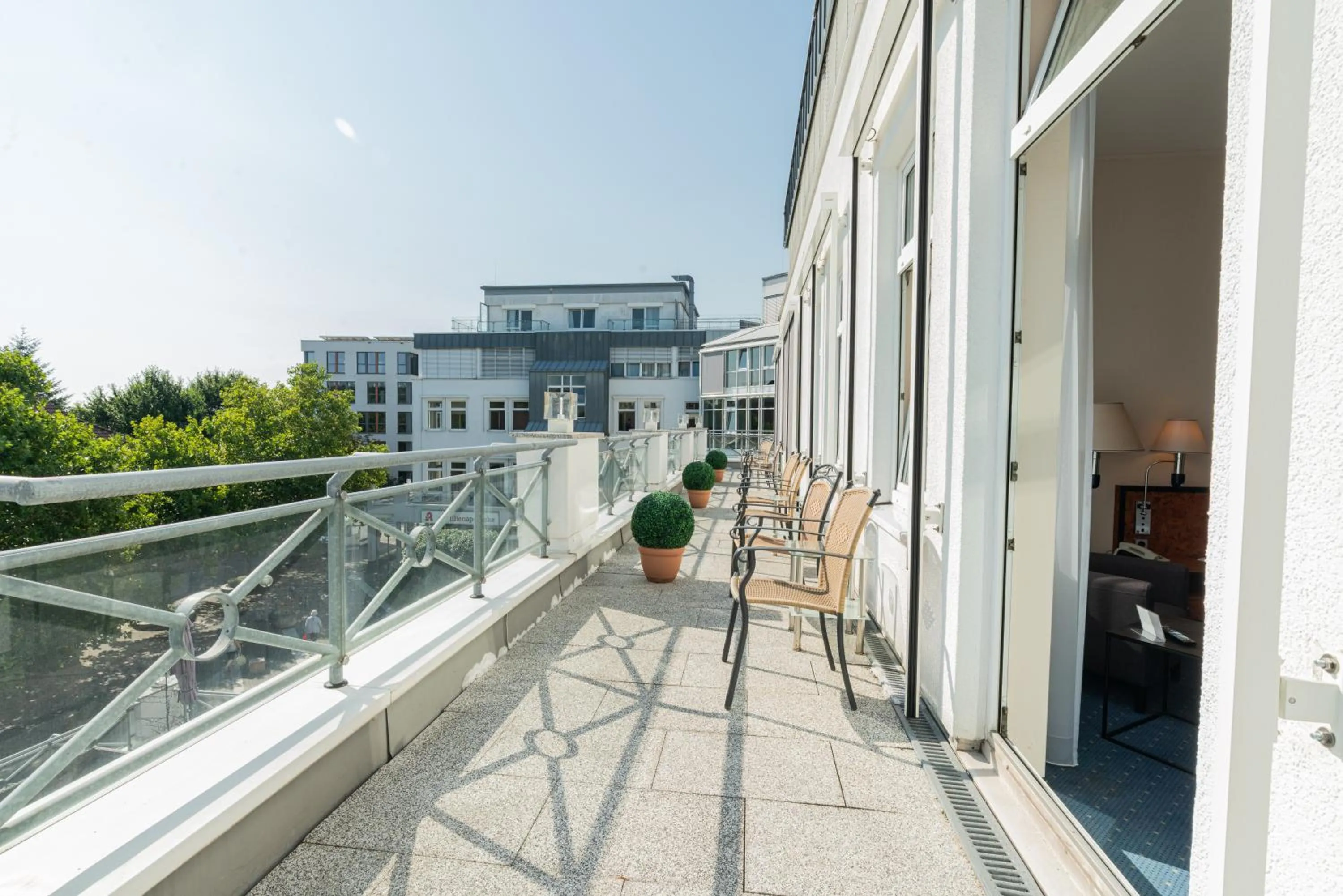 Balcony/Terrace in Hotel Arkadia