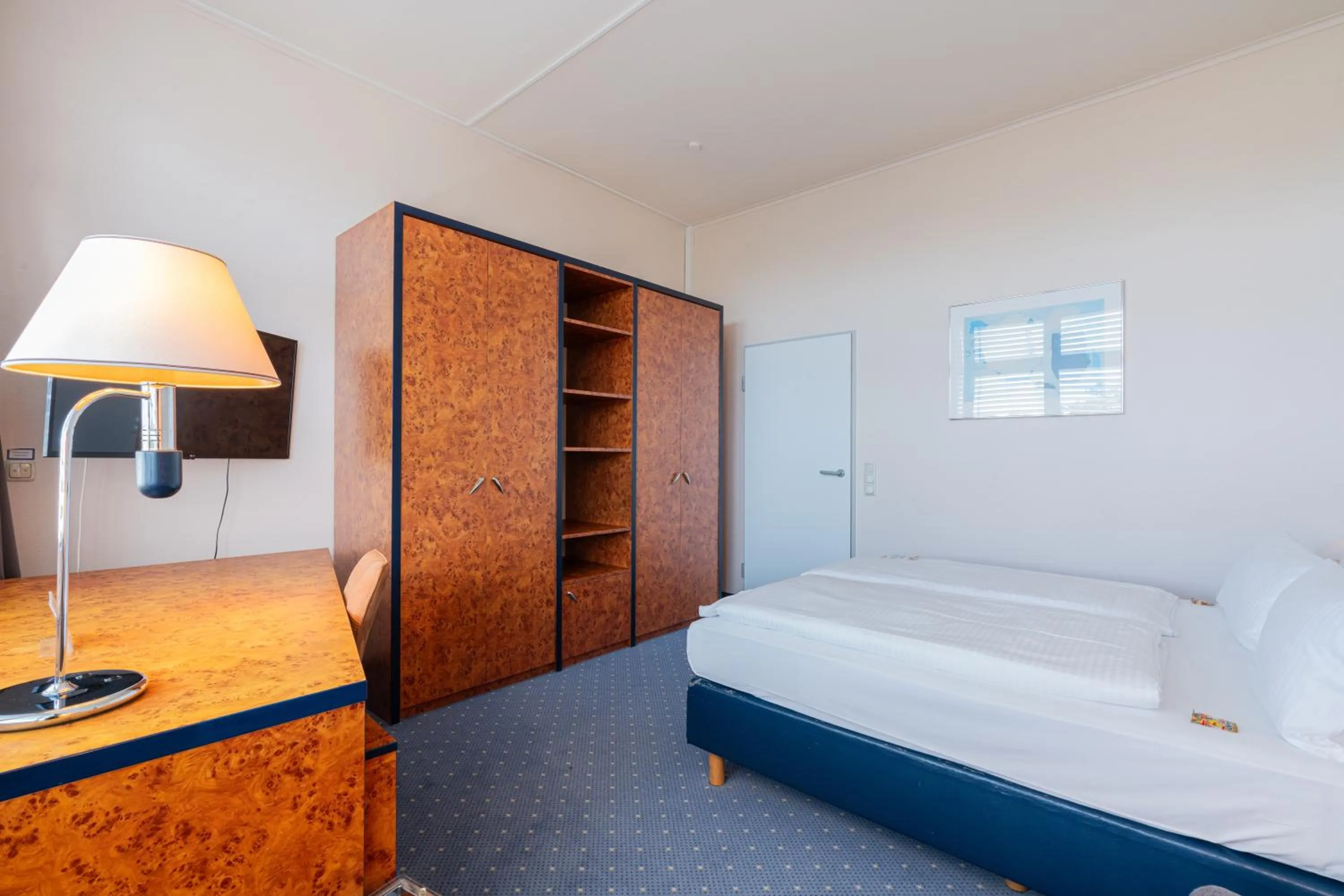 Bed in Hotel Arkadia