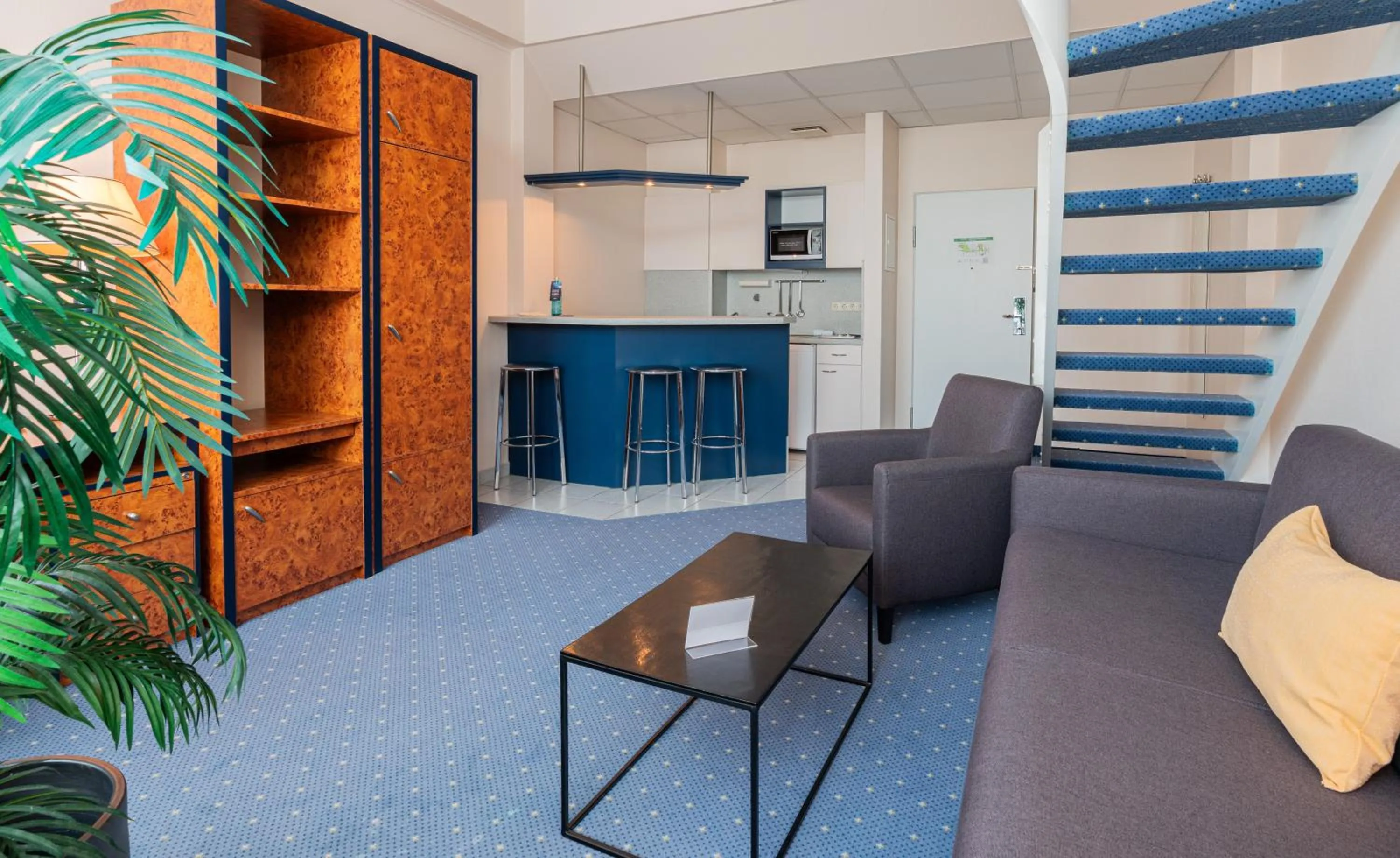 Kitchen or kitchenette in Hotel Arkadia