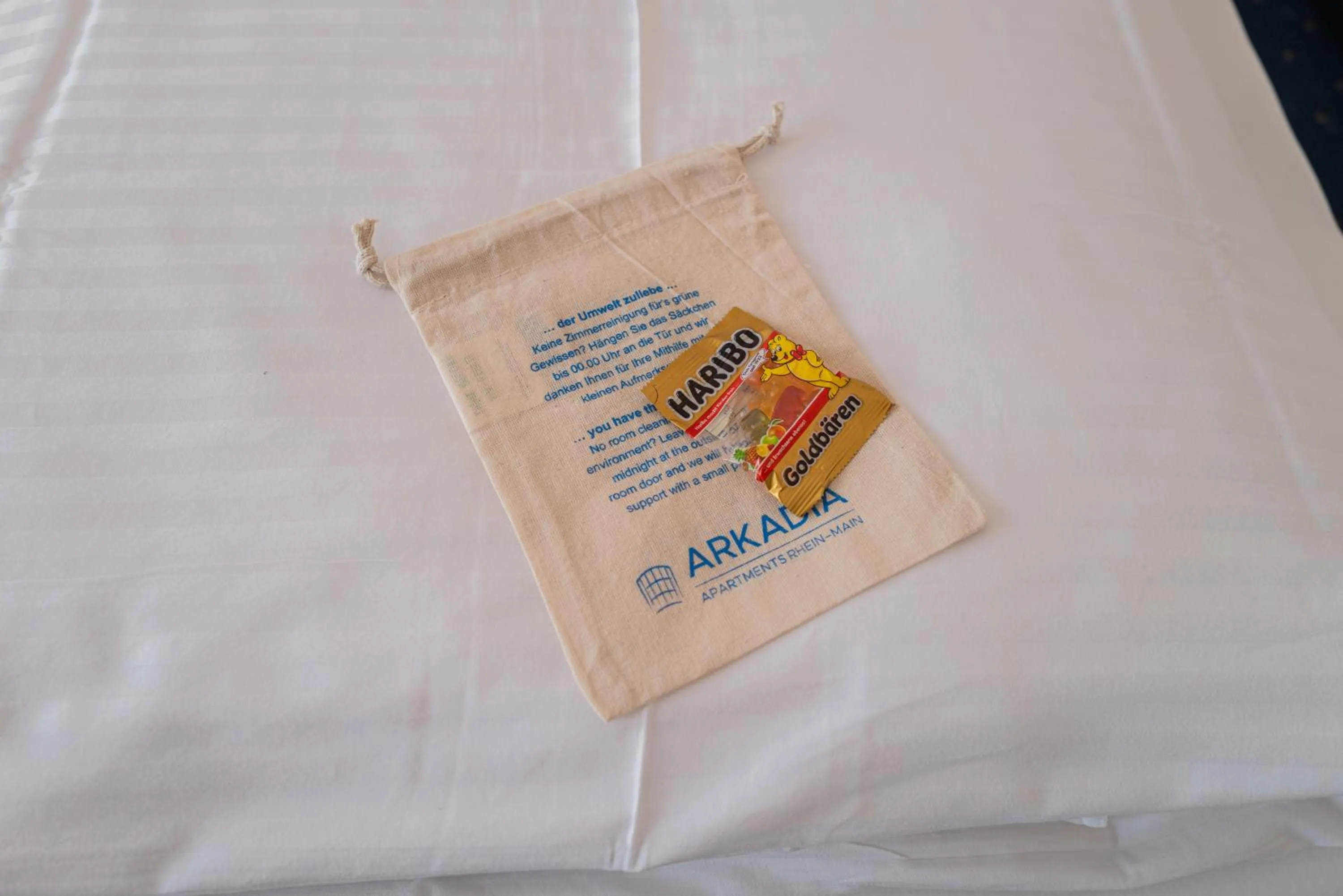 Bed in Hotel Arkadia