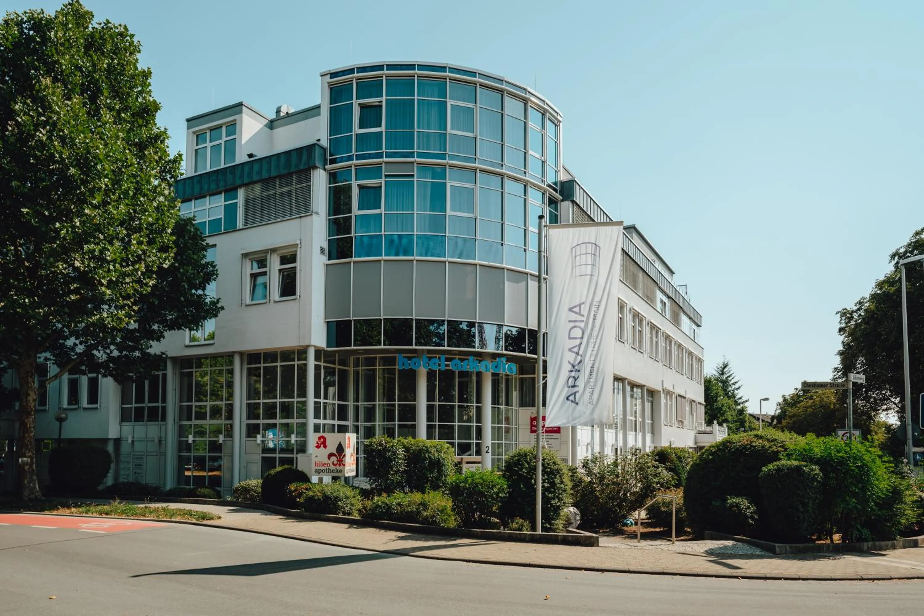 Property building in Hotel Arkadia