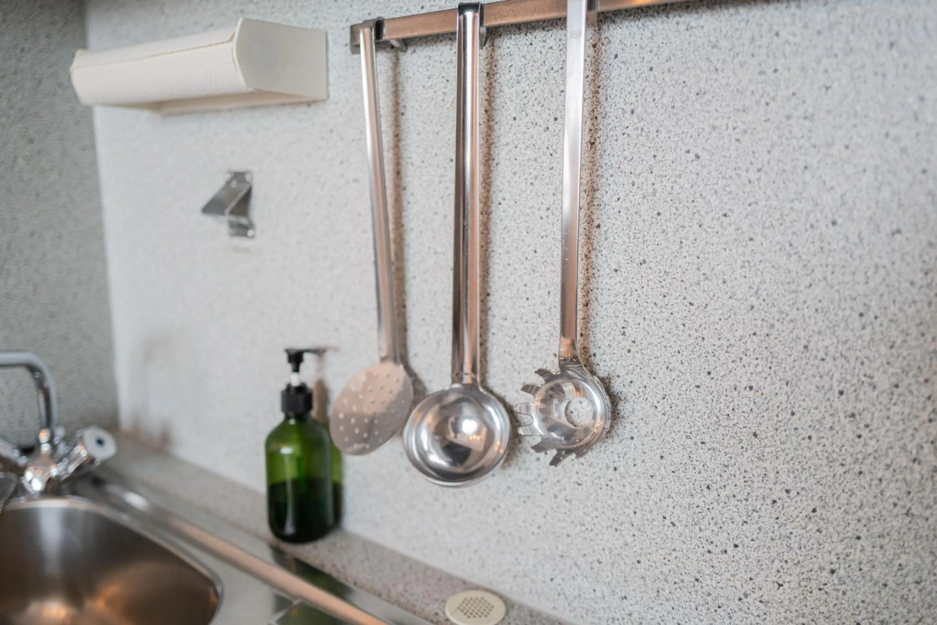 Kitchen or kitchenette in Hotel Arkadia